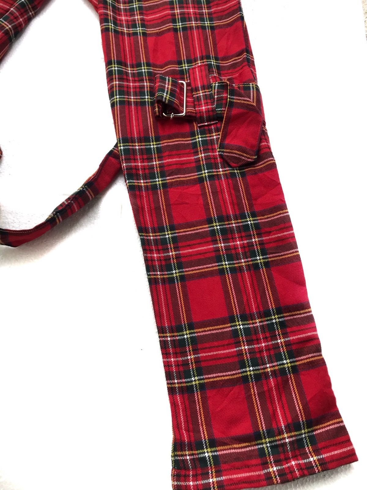 Japanese Brand × Seditionaries Made In Japan Checkered Zipper Punk Bondage Pants Size US 26 / EU 42 - 3 Thumbnail