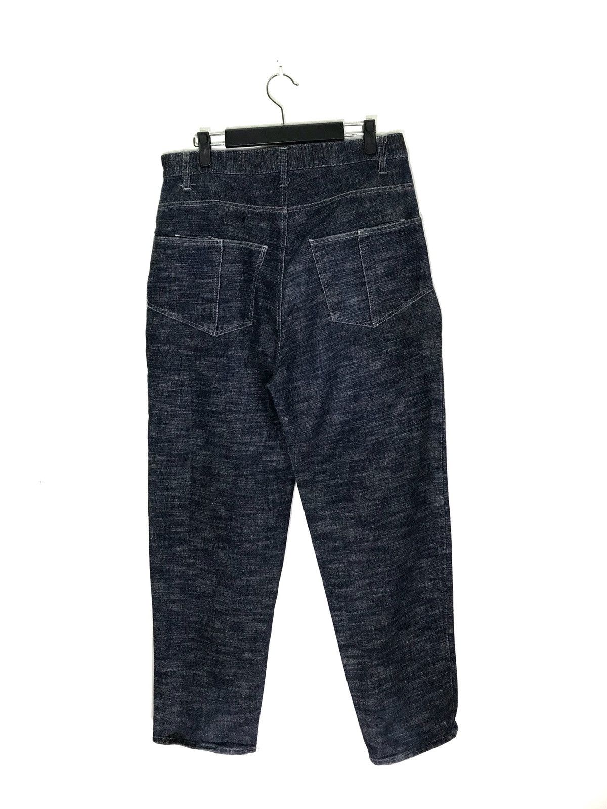 Japanese Brand Japanese Brand Point Baggy Denim Jeans Made In Japan Size US 32 / EU 48 - 2 Thumbnail