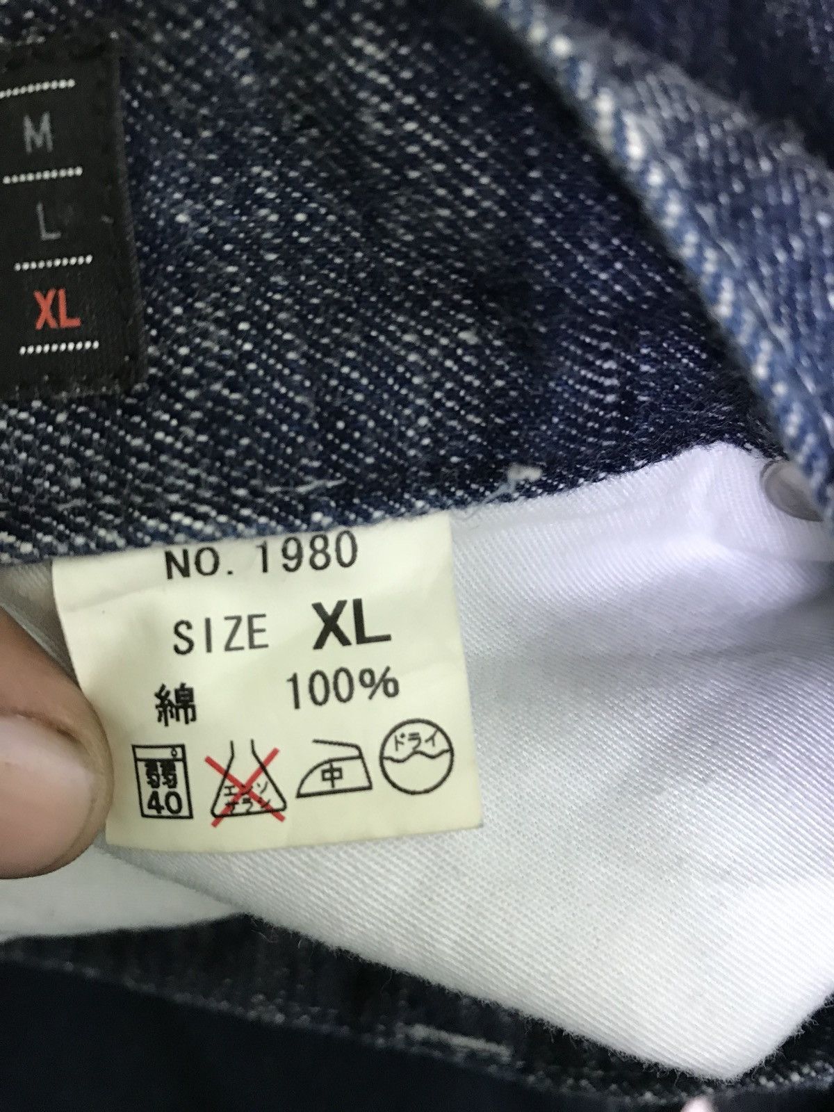Japanese Brand Japanese Brand Point Baggy Denim Jeans Made In Japan Size US 32 / EU 48 - 11 Thumbnail