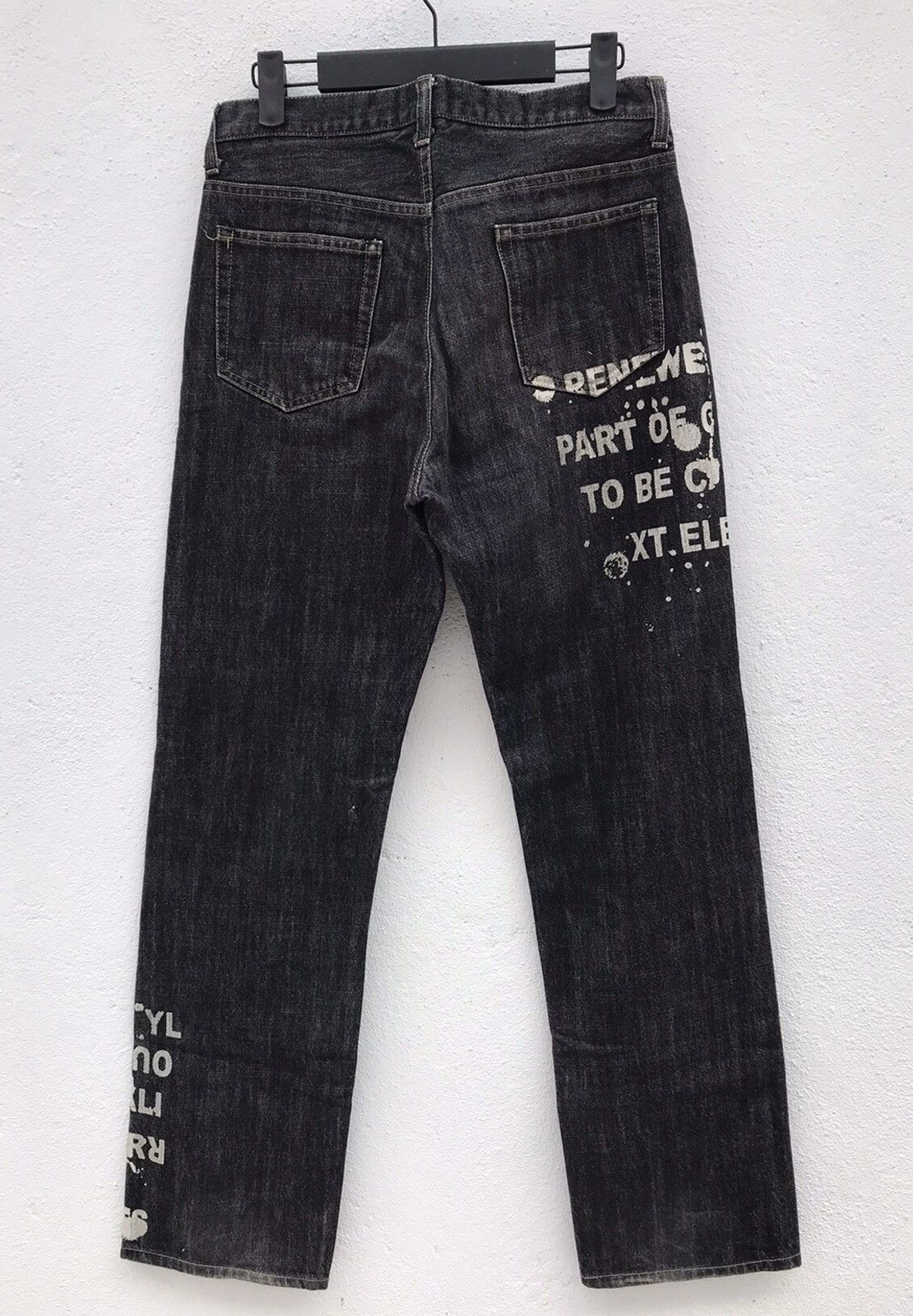 If Six Was Nine × Japanese Brand Scoopman Rare Design Slim Fits Jeans Size US 30 / EU 46 - 5 Thumbnail