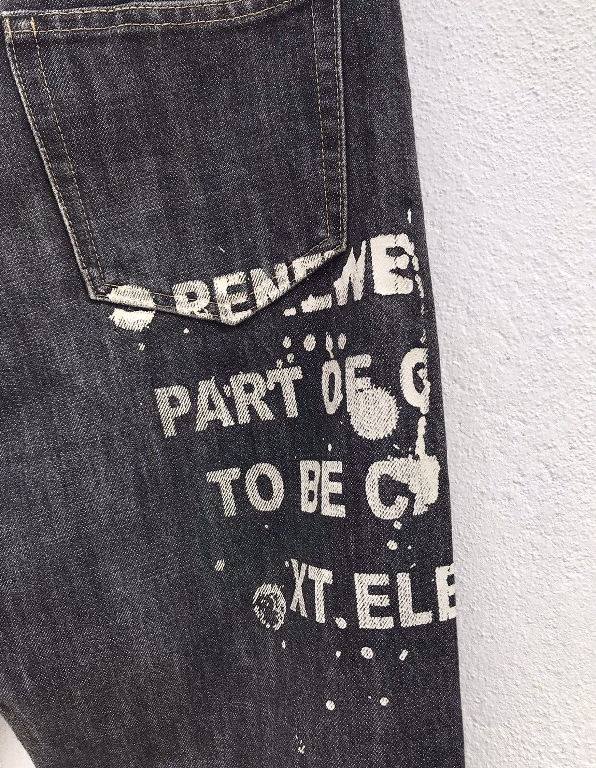 If Six Was Nine × Japanese Brand Scoopman Rare Design Slim Fits Jeans Size US 30 / EU 46 - 7 Thumbnail