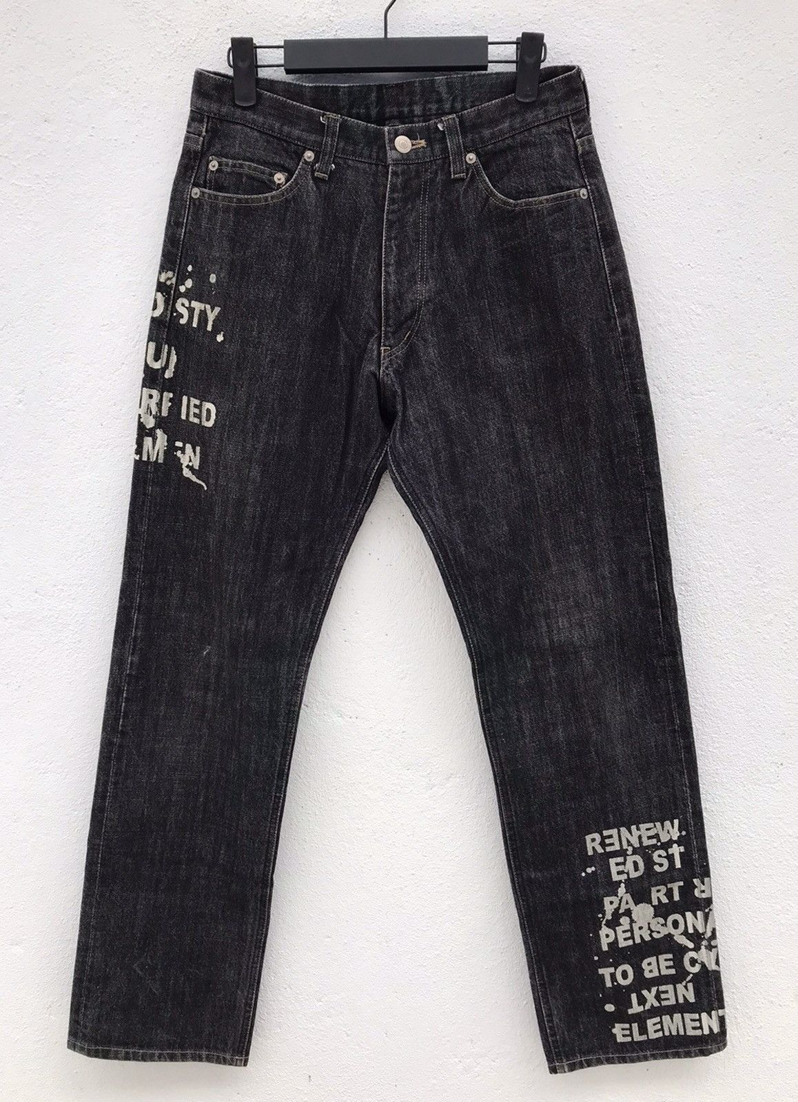 If Six Was Nine × Japanese Brand Scoopman Rare Design Slim Fits Jeans Size US 30 / EU 46 - 1 Thumbnail