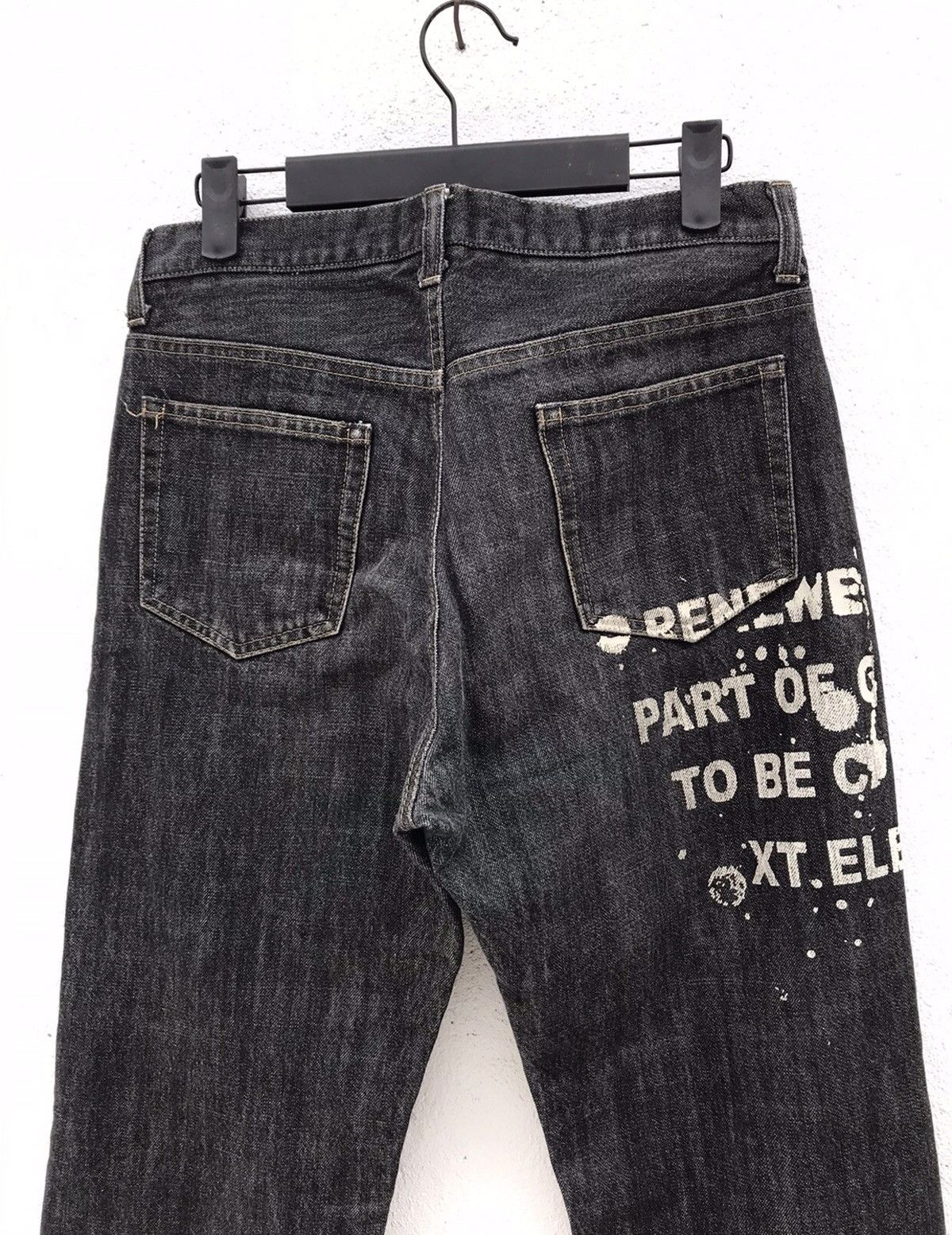 If Six Was Nine × Japanese Brand Scoopman Rare Design Slim Fits Jeans Size US 30 / EU 46 - 6 Thumbnail