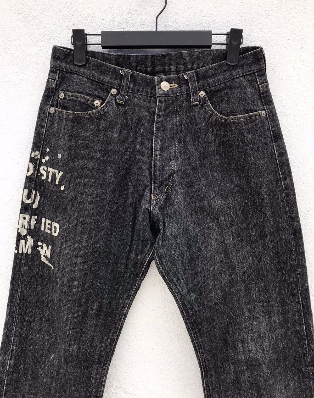 If Six Was Nine × Japanese Brand Scoopman Rare Design Slim Fits Jeans Size US 30 / EU 46 - 2 Thumbnail