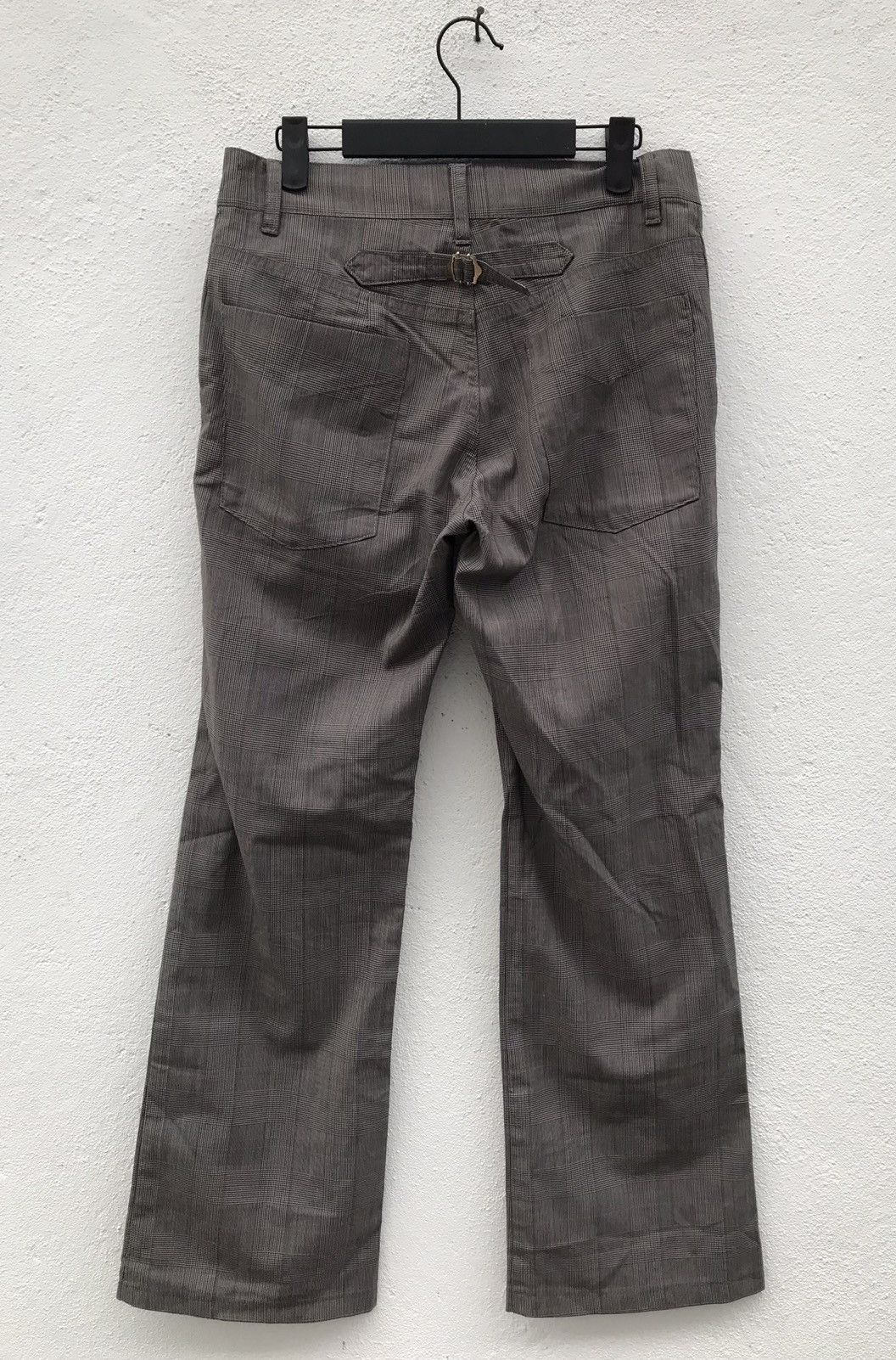 CABANE de ZUCCa × Issey Miyake Made In Japan Zucca Plaid casual Pants Size US 30 / EU 46 - 6 Thumbnail