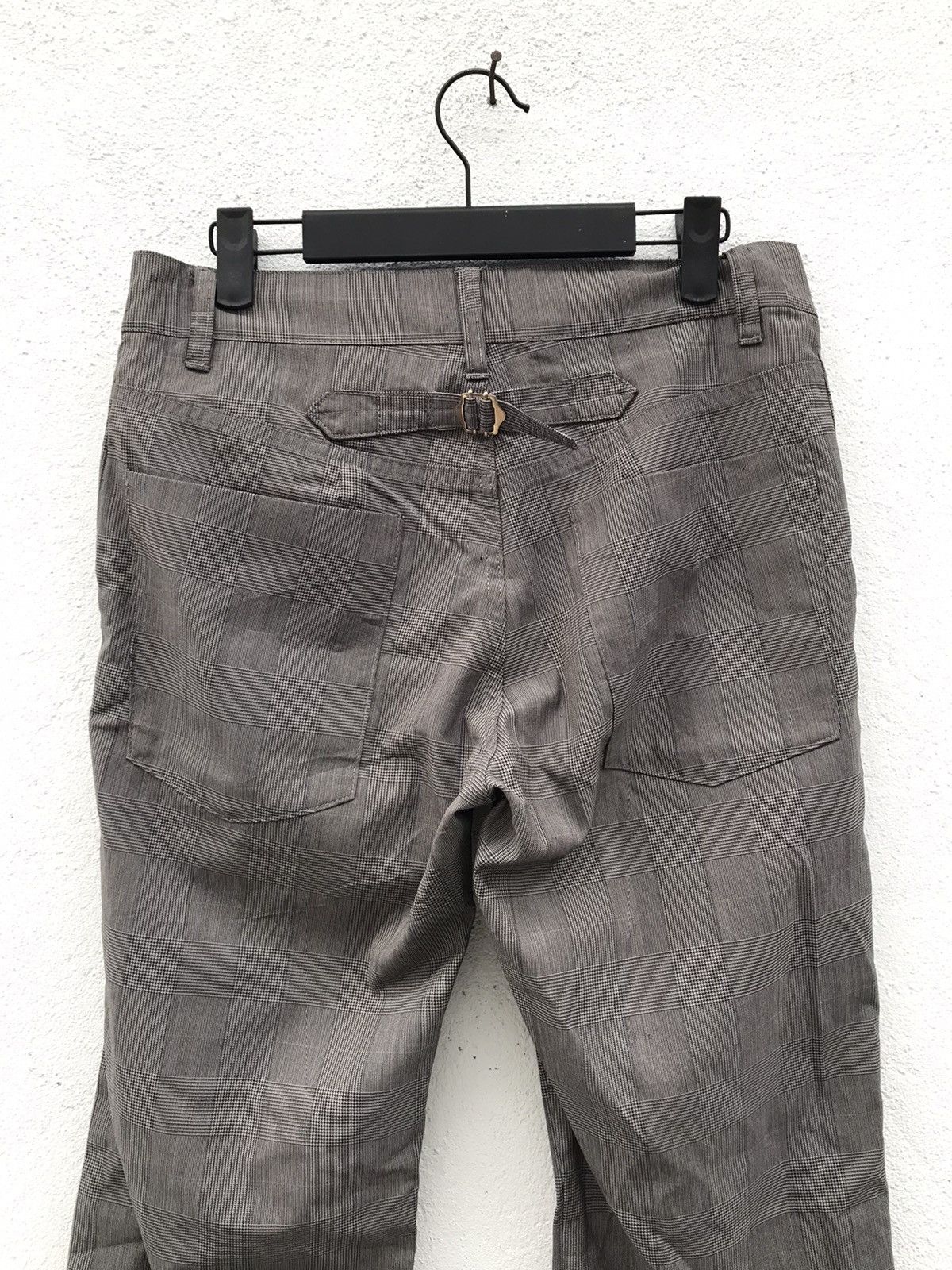 CABANE de ZUCCa × Issey Miyake Made In Japan Zucca Plaid casual Pants Size US 30 / EU 46 - 7 Thumbnail