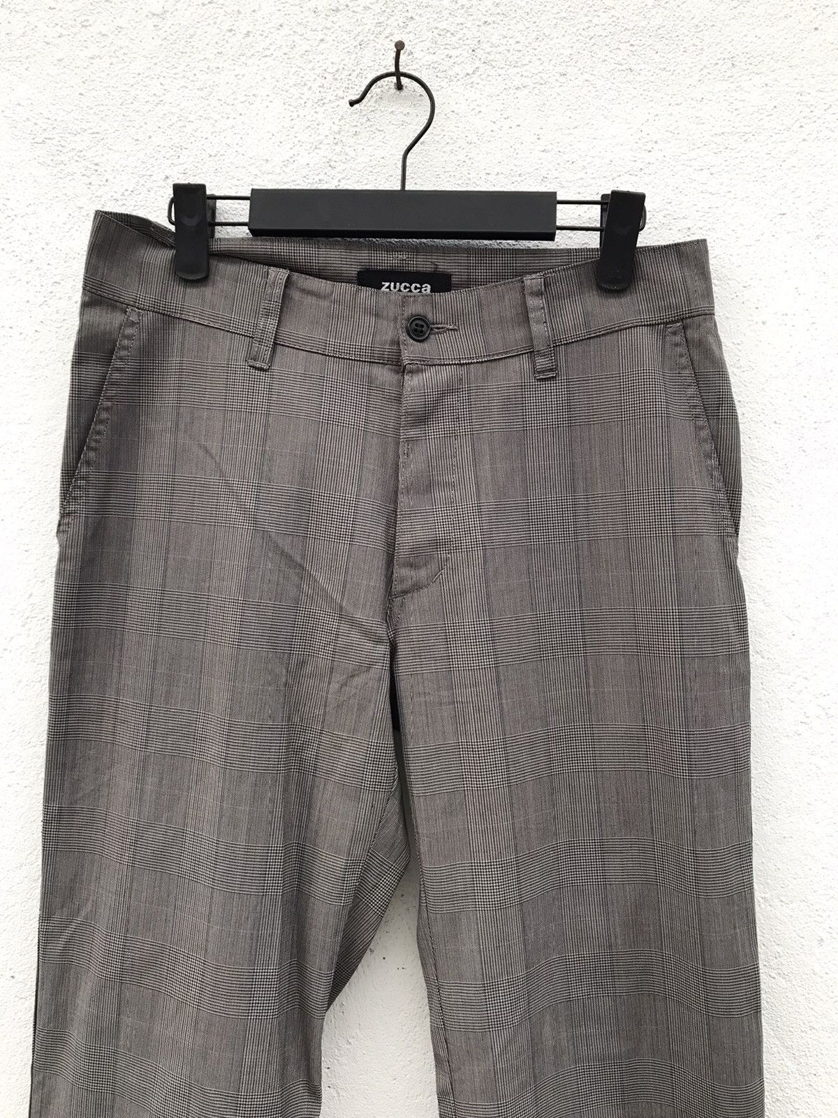 CABANE de ZUCCa × Issey Miyake Made In Japan Zucca Plaid casual Pants Size US 30 / EU 46 - 1 Thumbnail