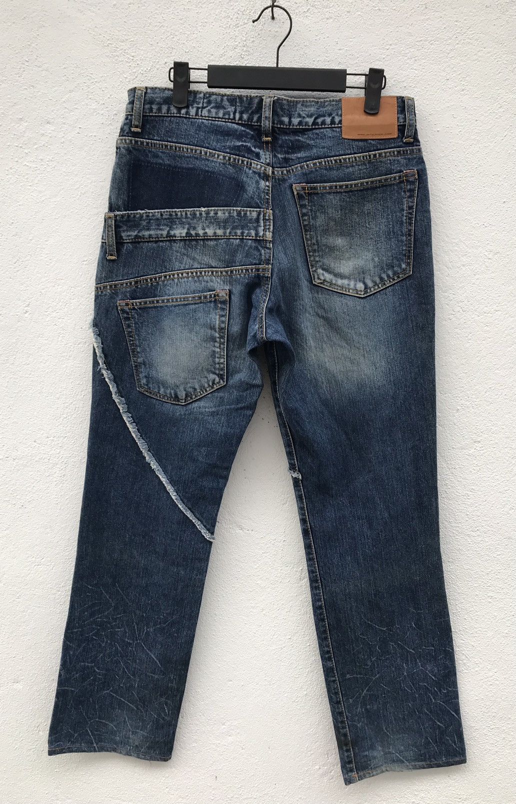 If Six Was Nine × Japanese Brand Antgauge rare design patchwork jeans Size US 30 / EU 46 - 5 Thumbnail