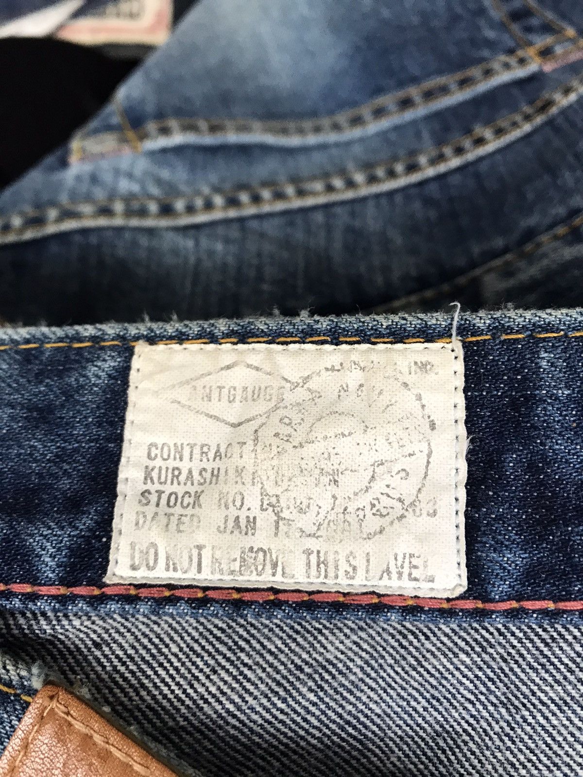 If Six Was Nine × Japanese Brand Antgauge rare design patchwork jeans Size US 30 / EU 46 - 10 Thumbnail