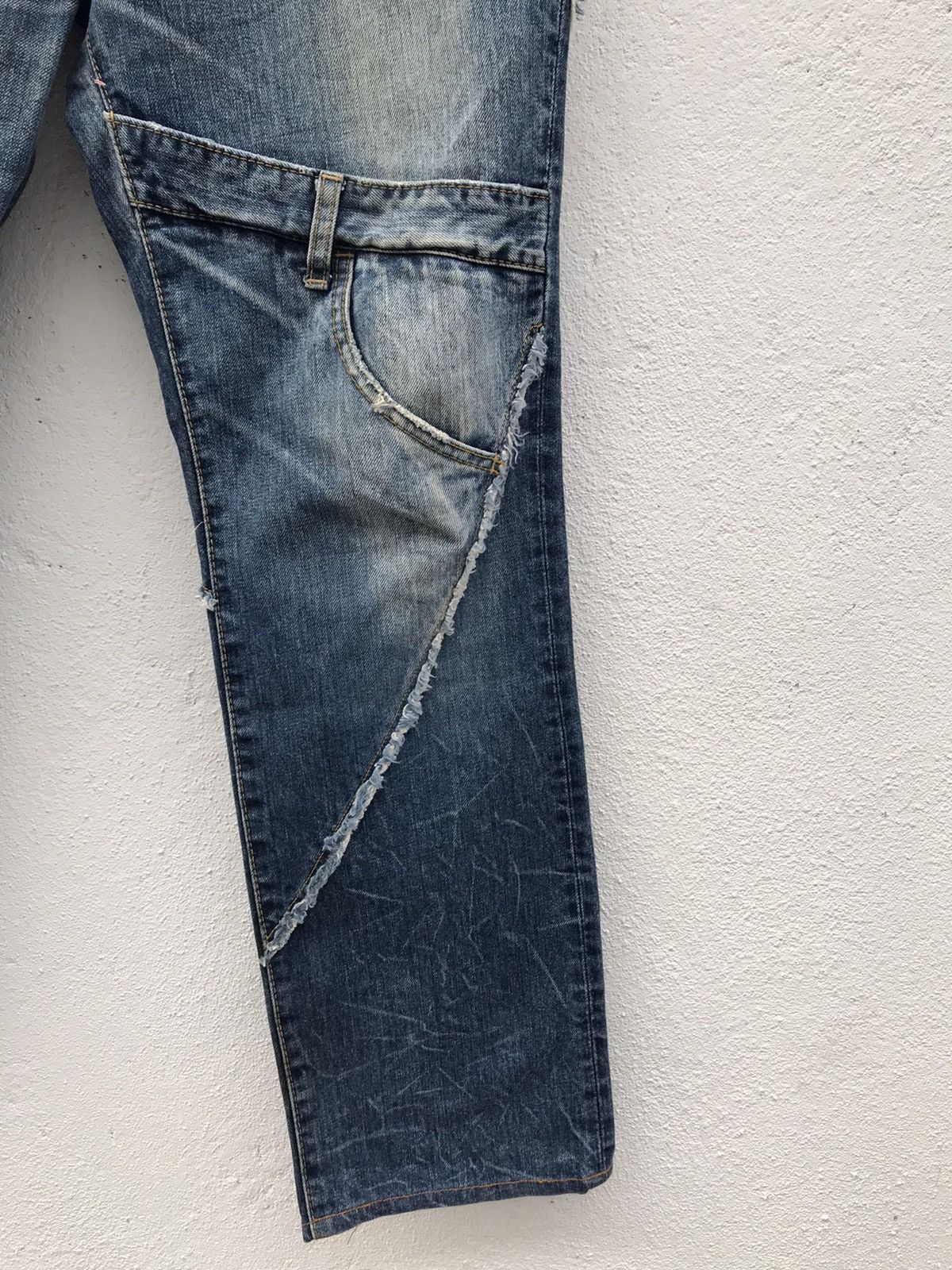 If Six Was Nine × Japanese Brand Antgauge rare design patchwork jeans Size US 30 / EU 46 - 3 Thumbnail