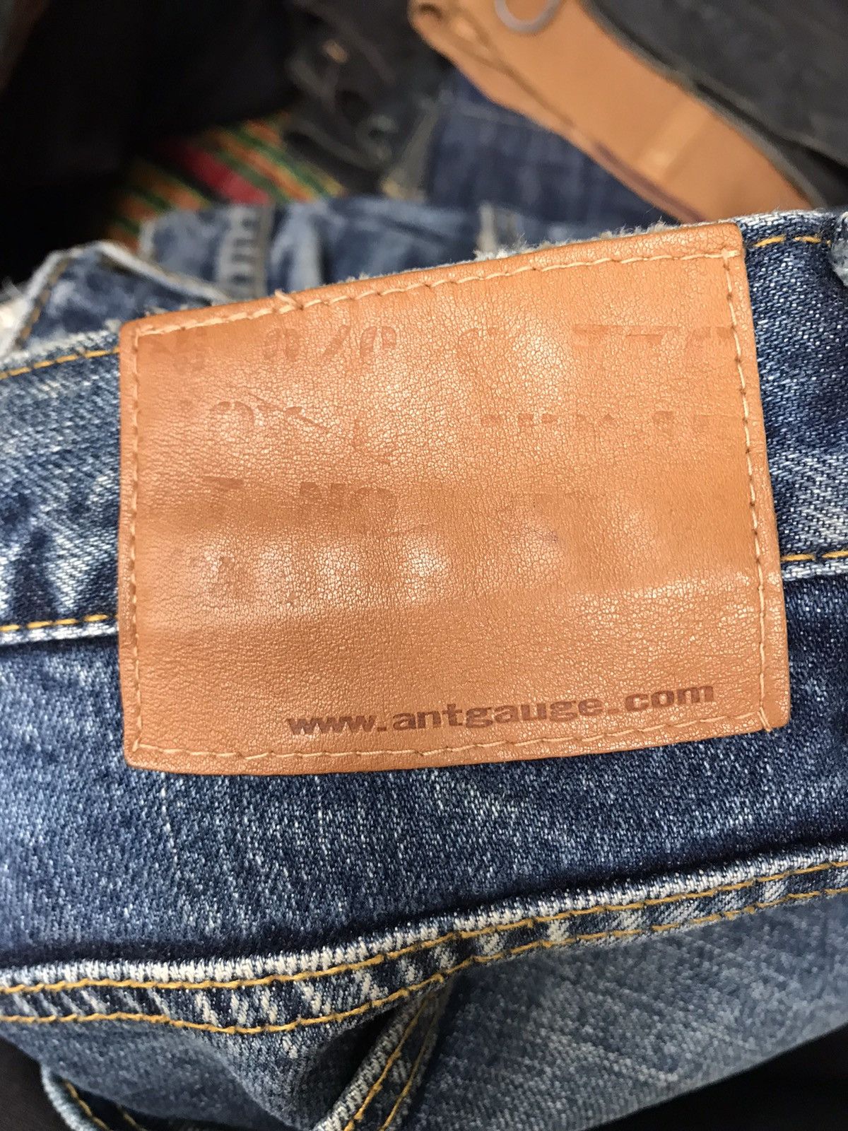 If Six Was Nine × Japanese Brand Antgauge rare design patchwork jeans Size US 30 / EU 46 - 9 Thumbnail