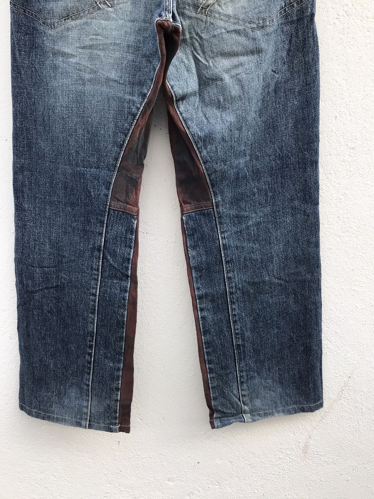 Japanese Brand Made In japan Quench Distressed Jeans Size US 34 / EU 50 - 9 Thumbnail