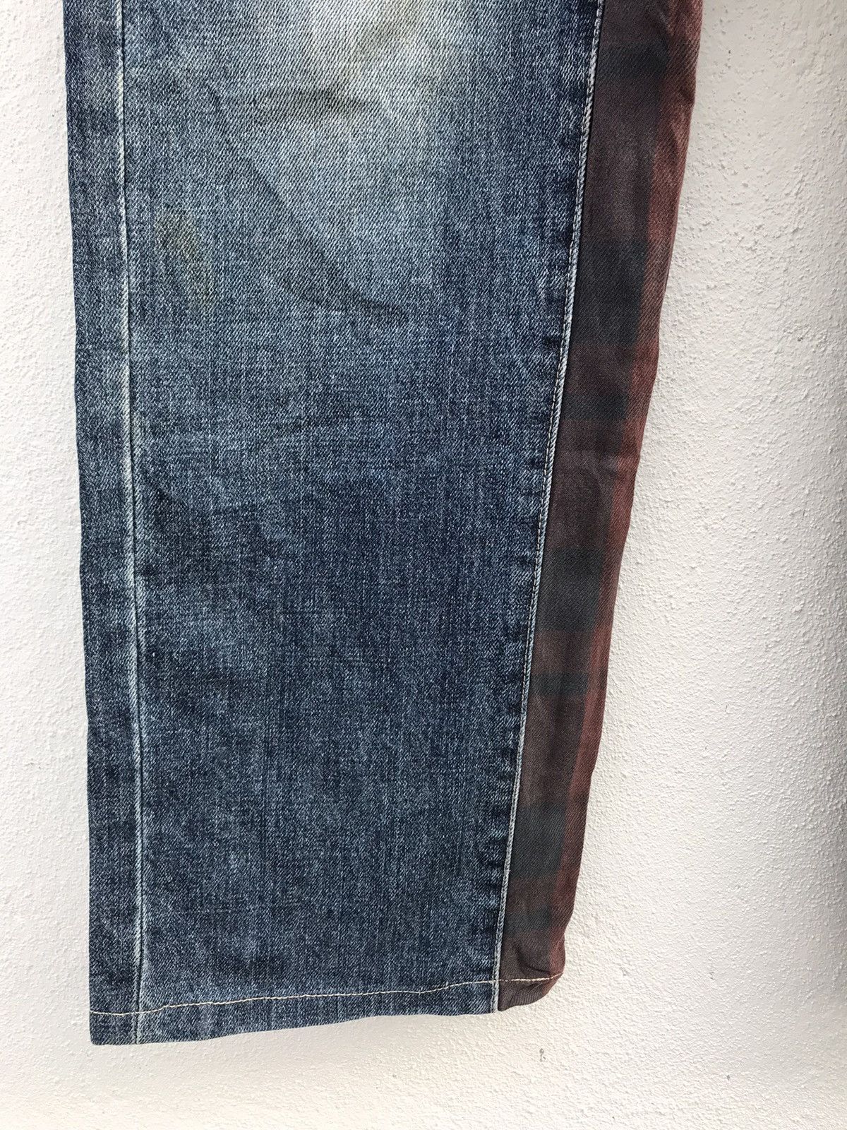 Japanese Brand Made In japan Quench Distressed Jeans Size US 34 / EU 50 - 4 Thumbnail