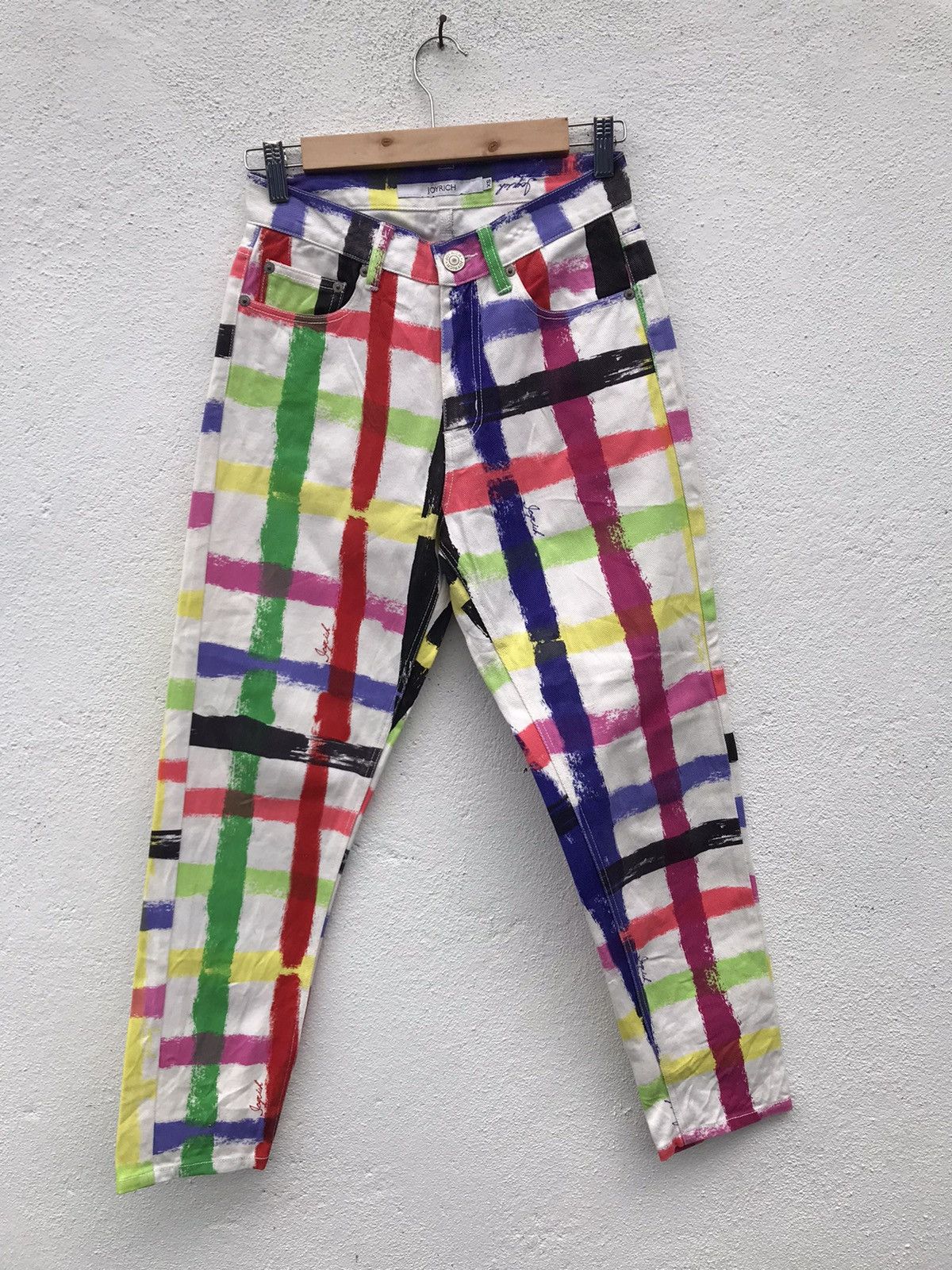 Joyrich JOYRICH Art Design Jeans Size US 27 - 1 Thumbnail