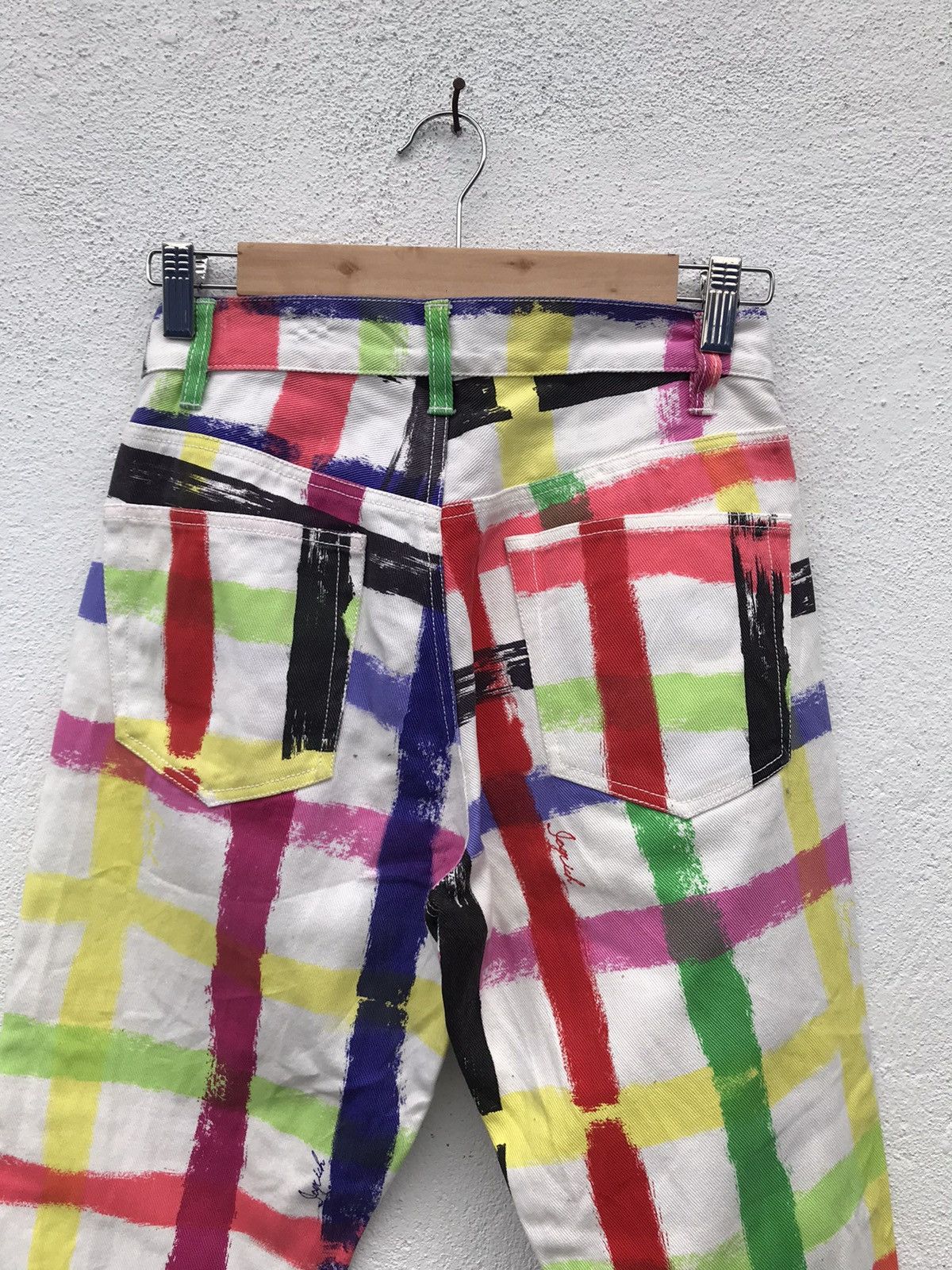 Joyrich JOYRICH Art Design Jeans Size US 27 - 9 Thumbnail