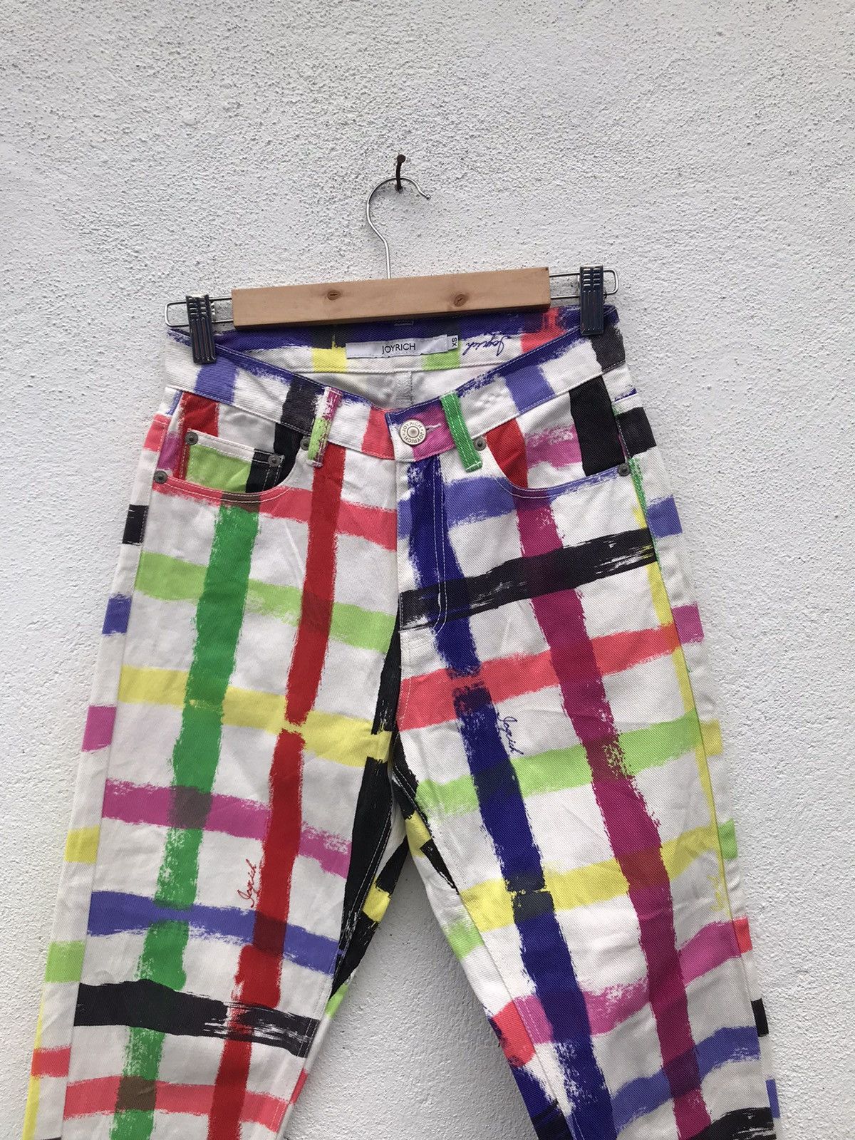 Joyrich JOYRICH Art Design Jeans Size US 27 - 2 Thumbnail