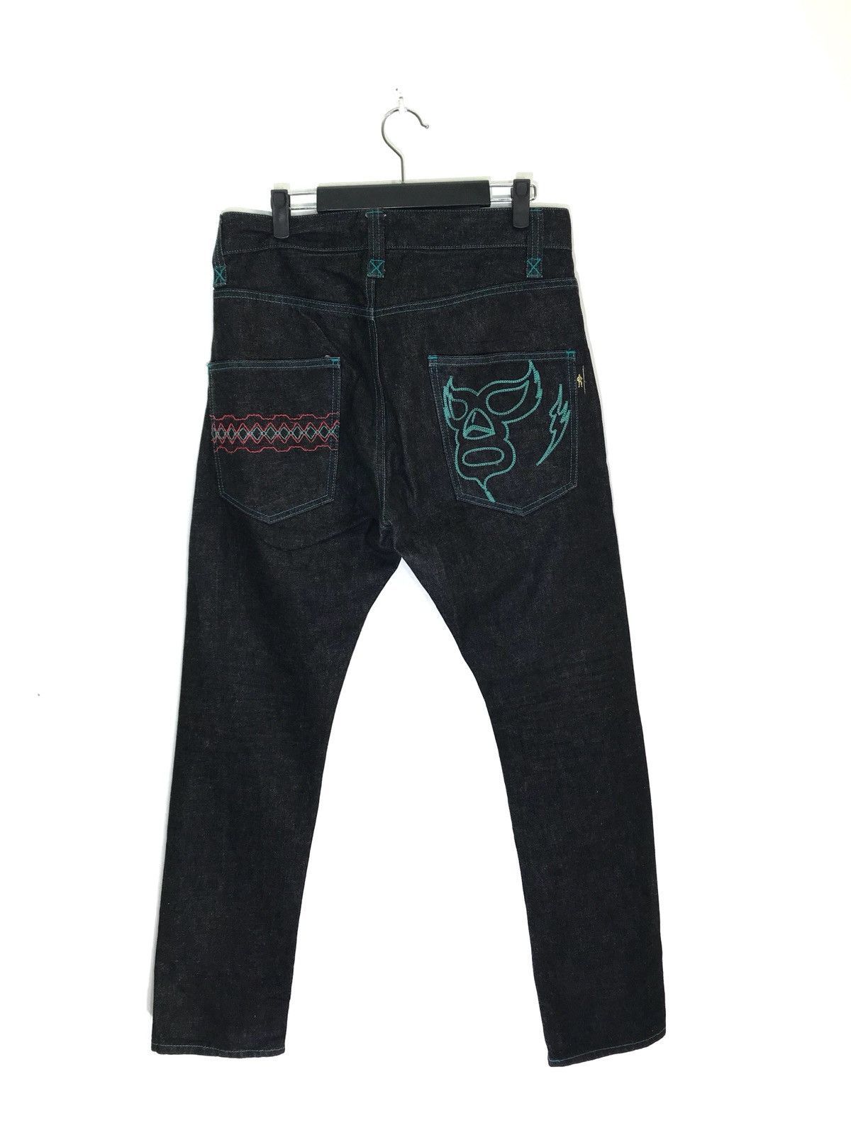 If Six Was Nine × Japanese Brand For Wrestling Fanatics Denim Jeans Made In Japan Size US 32 / EU 48 - 1 Thumbnail
