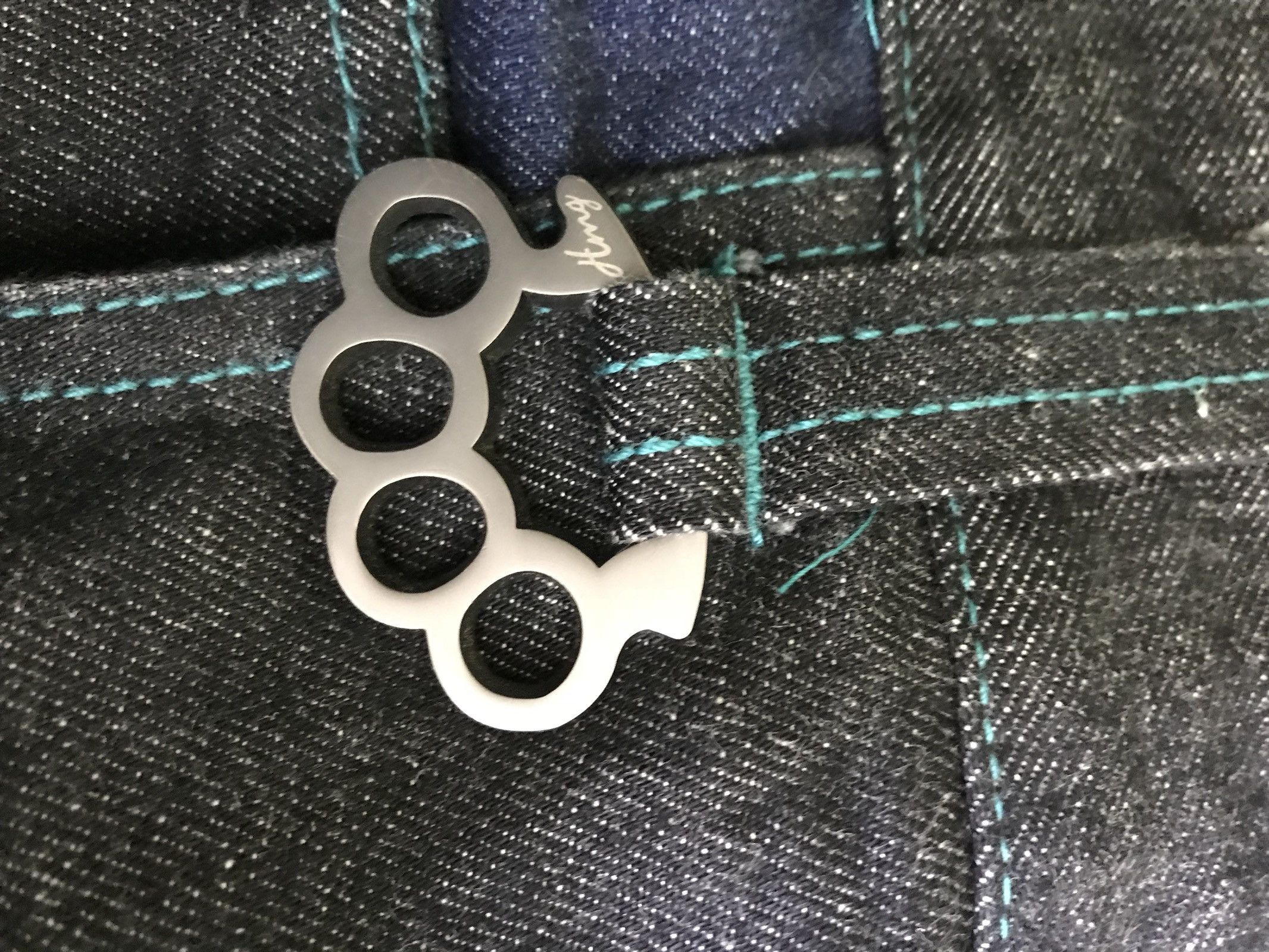 If Six Was Nine × Japanese Brand For Wrestling Fanatics Denim Jeans Made In Japan Size US 32 / EU 48 - 13 Thumbnail