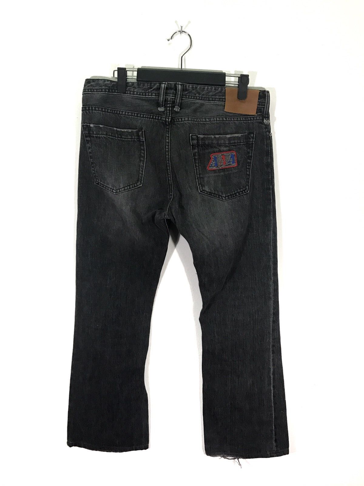 Japanese Brand Made in Japan Paranoid Distressed Denim Jeans Size US 34 / EU 50 - 4 Thumbnail