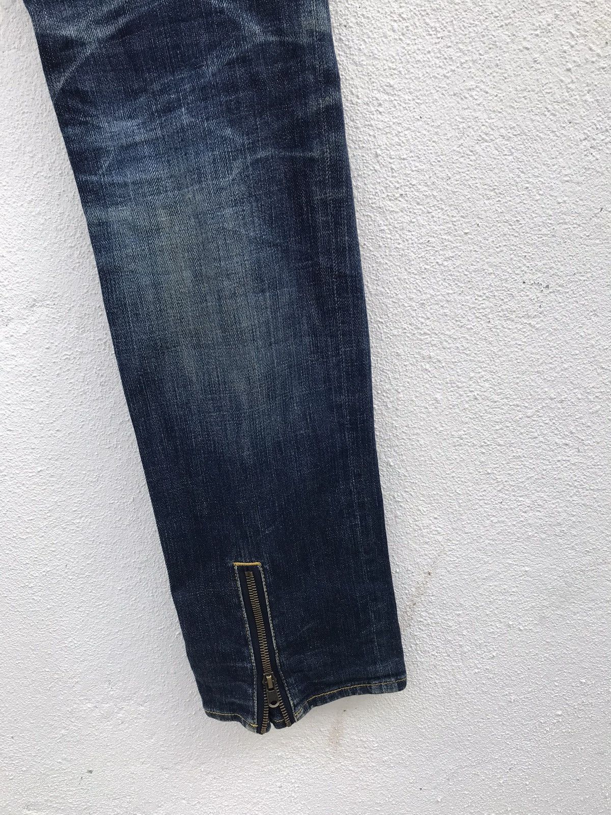 Japanese Brand Made In Japan Rico Slim Fits Jeans Size US 32 / EU 48 - 10 Thumbnail
