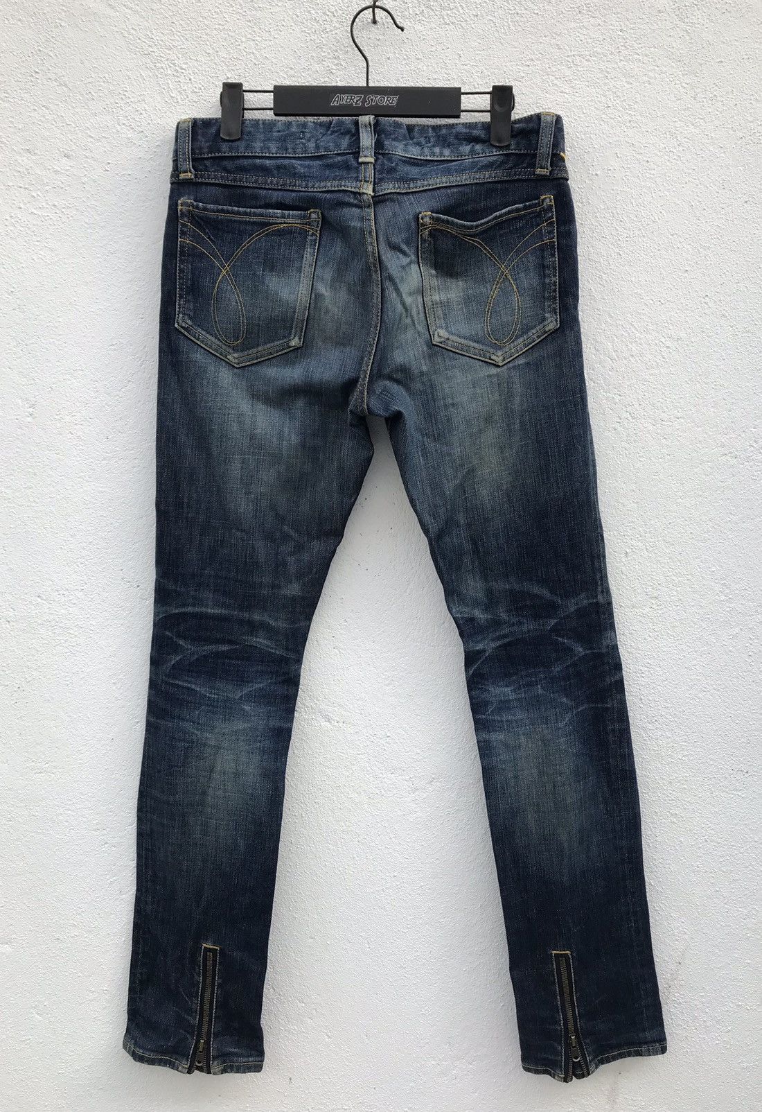 Japanese Brand Made In Japan Rico Slim Fits Jeans Size US 32 / EU 48 - 7 Thumbnail