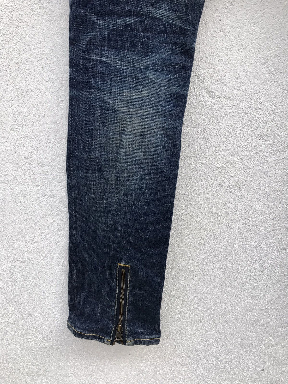 Japanese Brand Made In Japan Rico Slim Fits Jeans Size US 32 / EU 48 - 9 Thumbnail