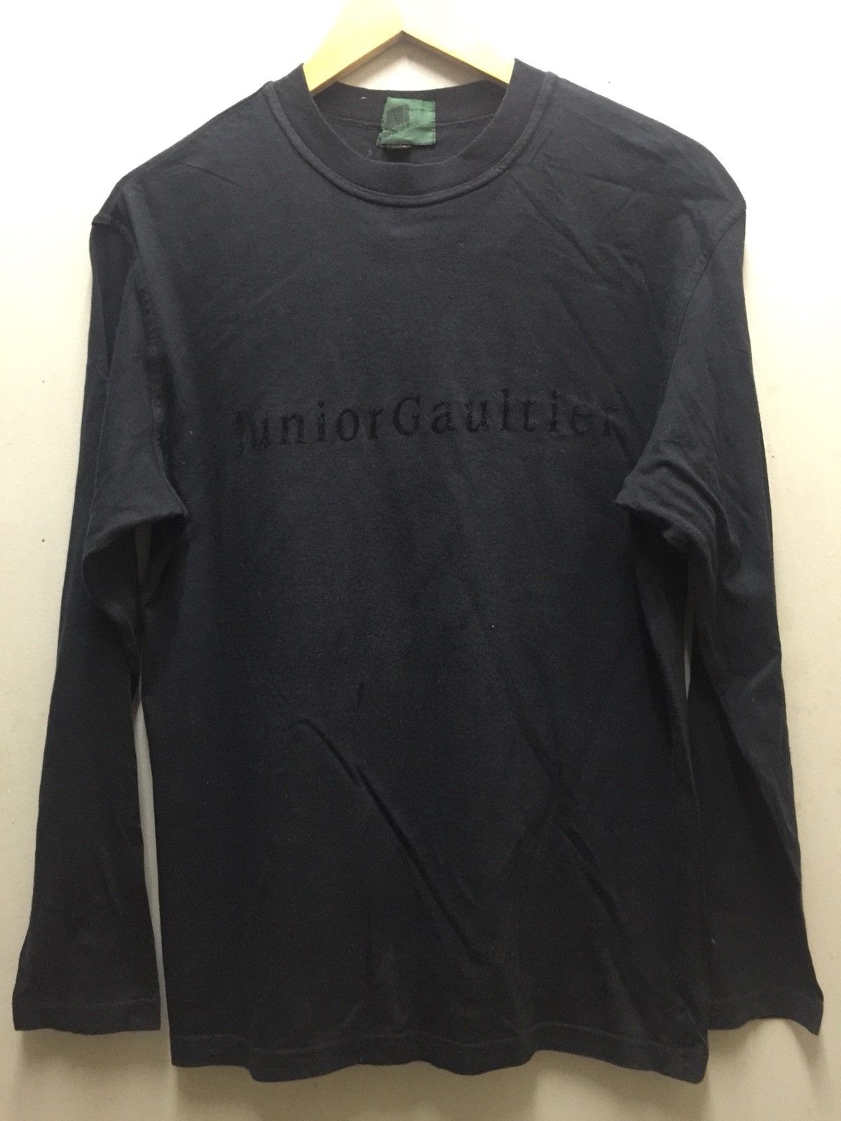 Jean Paul Gaultier Junior Gaultier Spell Out Graphic Long sleeve TShirt Size US XXS / EU 40 - 2 Thumbnail