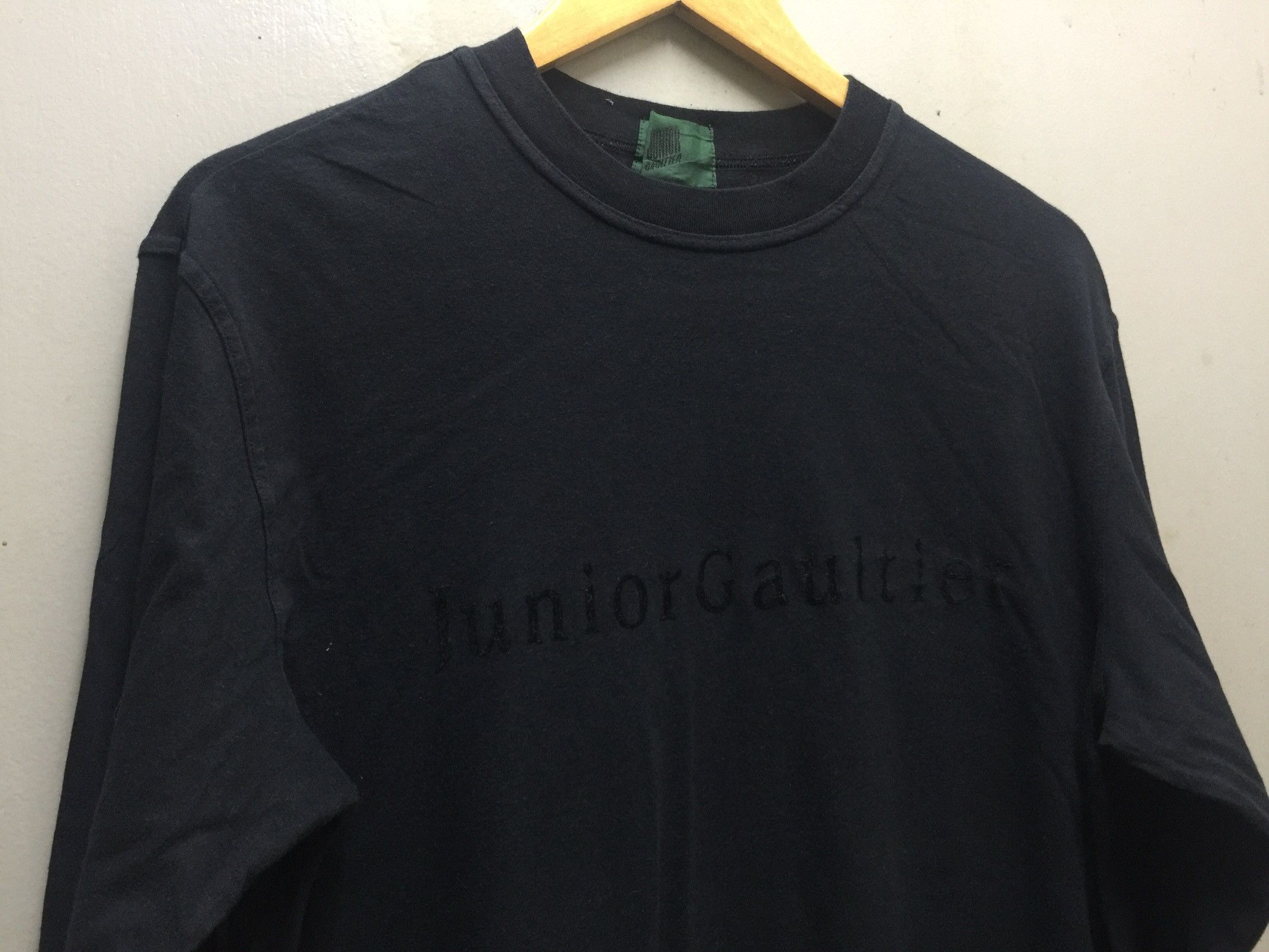 Jean Paul Gaultier Junior Gaultier Spell Out Graphic Long sleeve TShirt Size US XXS / EU 40 - 3 Thumbnail