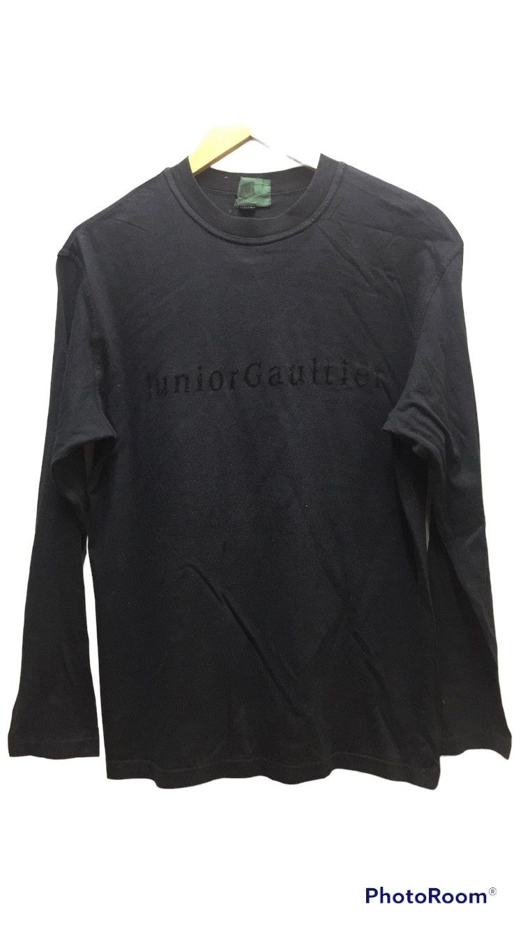 Jean Paul Gaultier Junior Gaultier Spell Out Graphic Long sleeve TShirt Size US XXS / EU 40 - 1 Thumbnail