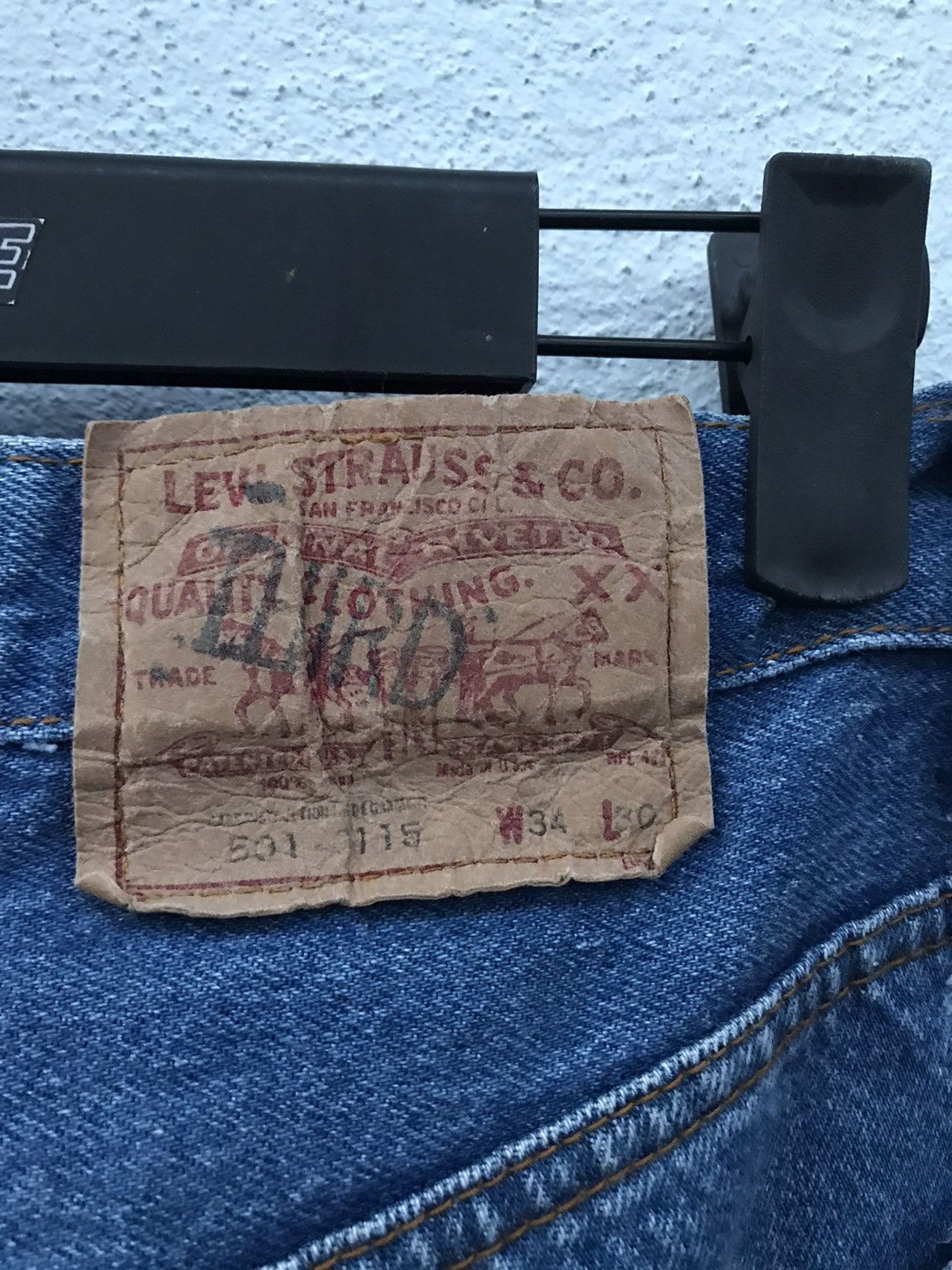 Levi's × Levi's Vintage Clothing Vintage 90s Levis 501 Denim Jeans Made In USA Size US 31 - 10 Thumbnail