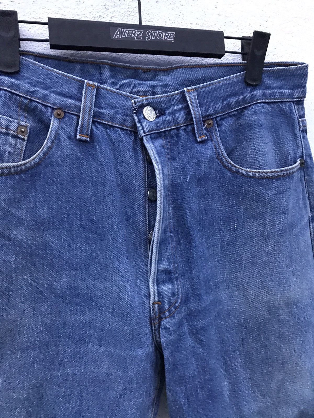 Levi's × Levi's Vintage Clothing Vintage 90s Levis 501 Denim Jeans Made In USA Size US 31 - 5 Thumbnail