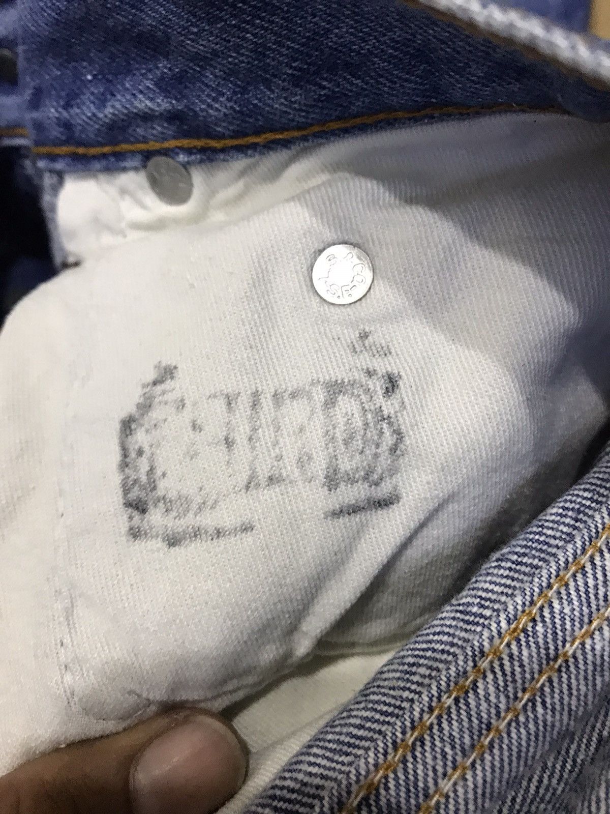 Levi's × Levi's Vintage Clothing Vintage 90s Levis 501 Denim Jeans Made In USA Size US 31 - 11 Thumbnail