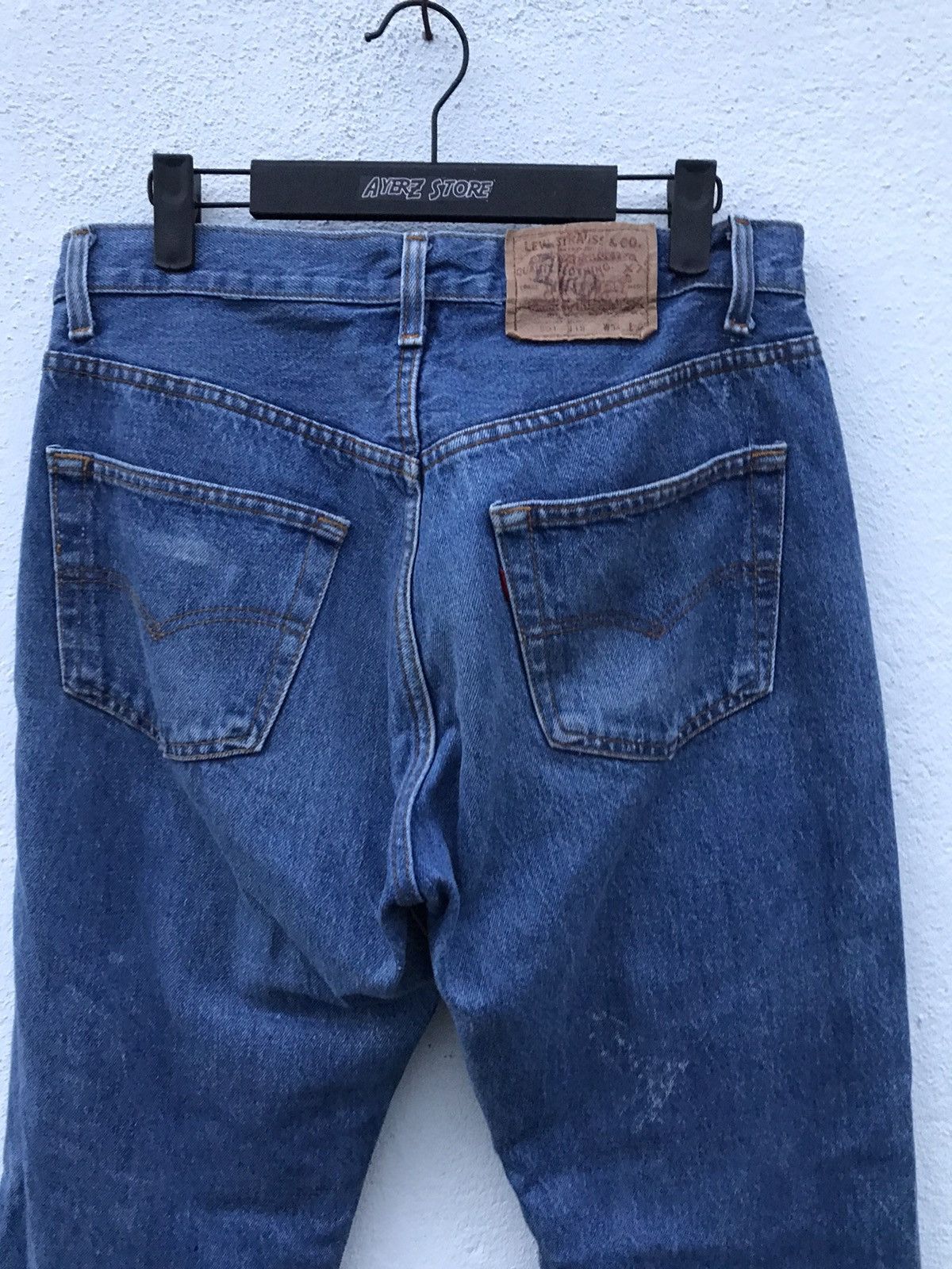 Levi's × Levi's Vintage Clothing Vintage 90s Levis 501 Denim Jeans Made In USA Size US 31 - 7 Thumbnail