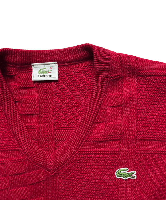 Vintage Lacoste 100% Wool Sweater-Bust 48