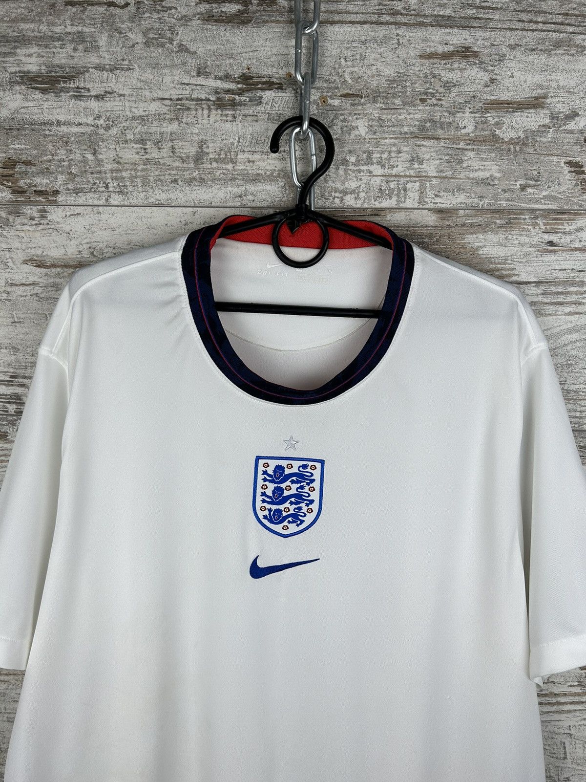 Nike Mens Vintage Nike England Home National Team T Shirt jersey Size US XL / EU 56 / 4 - 3 Thumbnail