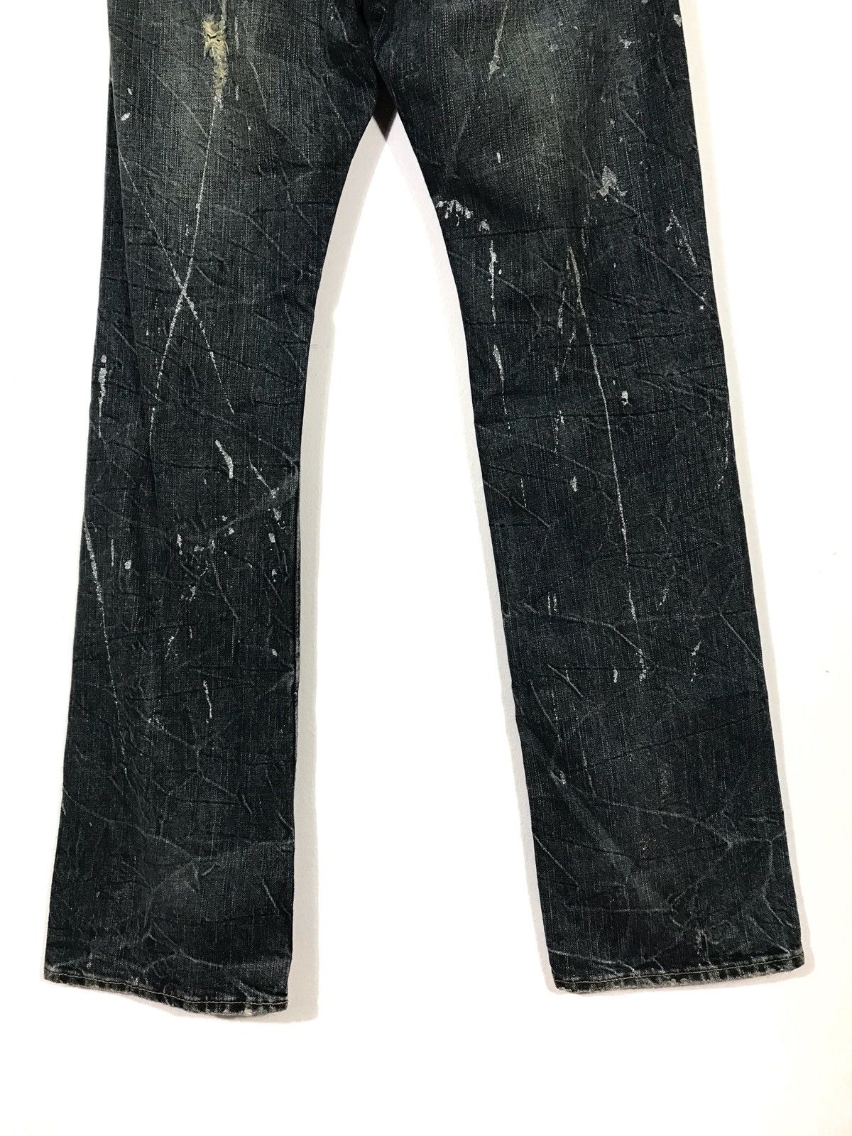 Japanese Brand Japanese Brand Distressed Rips Denim Jeans Size US 32 / EU 48 - 6 Thumbnail