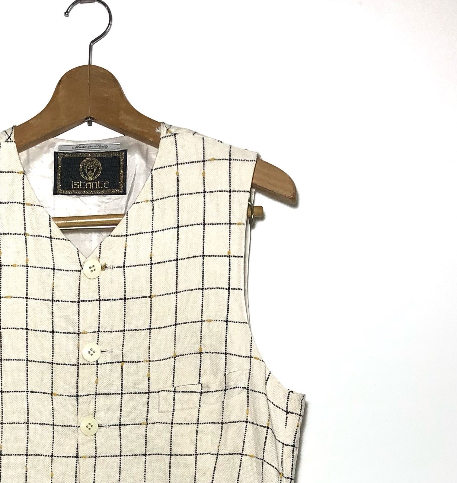 Versace × Vintage Istante By Gianni Versace Vests Size 36S - 1 Thumbnail