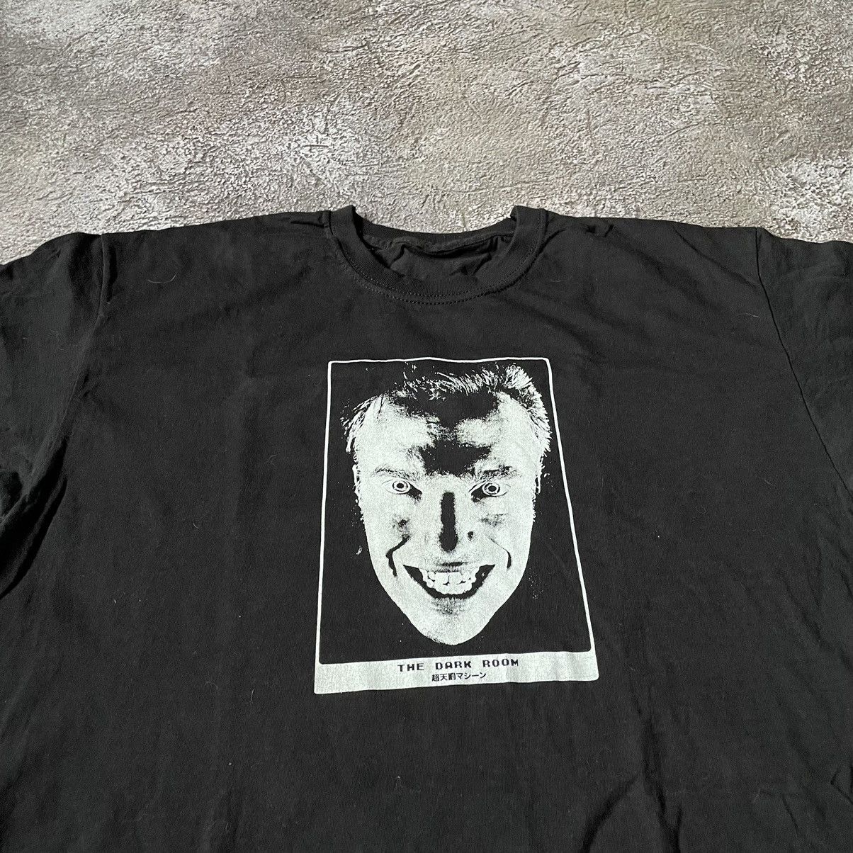 Vintage Vintage Y2K Graphic Tee Horror Face Print Grunge Dark Slim L Size US L / EU 52-54 / 3 - 5 Thumbnail
