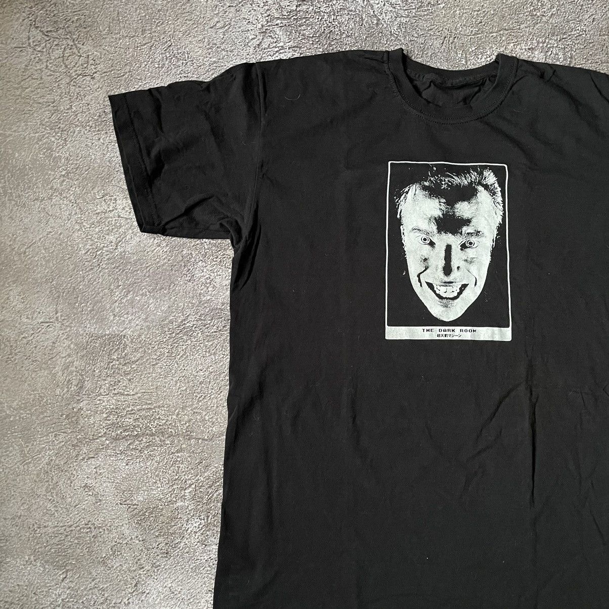 Vintage Vintage Y2K Graphic Tee Horror Face Print Grunge Dark Slim L Size US L / EU 52-54 / 3 - 4 Thumbnail