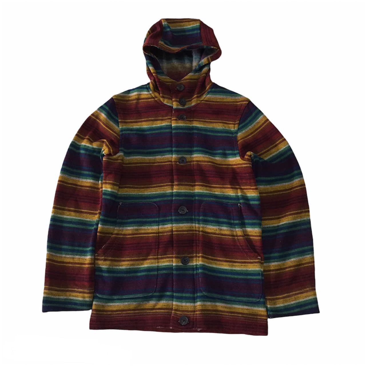 Japanese Brand Nice Multicolored Jacket Hoodie Size US M / EU 48-50 / 2 - 1 Thumbnail