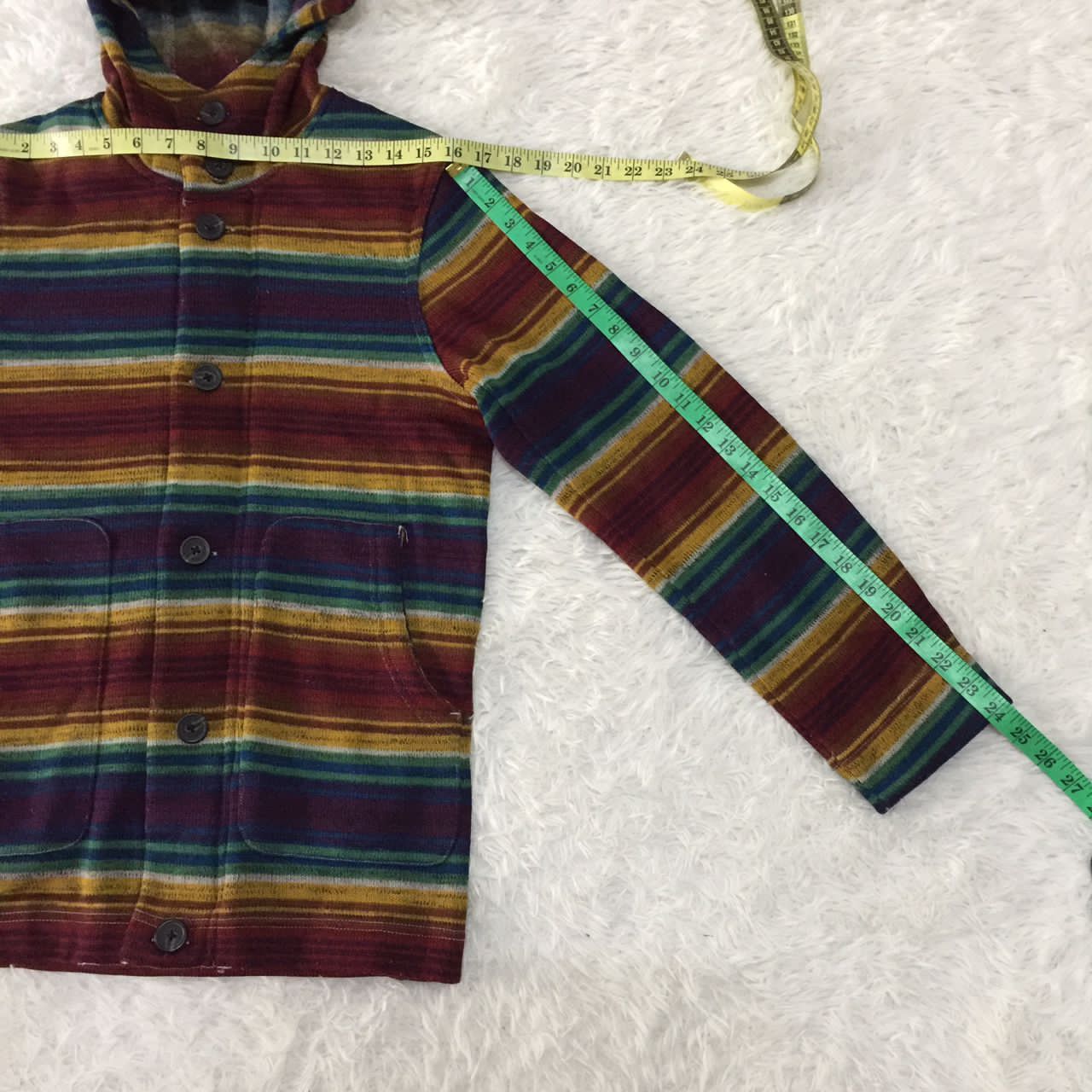Japanese Brand Nice Multicolored Jacket Hoodie Size US M / EU 48-50 / 2 - 6 Thumbnail
