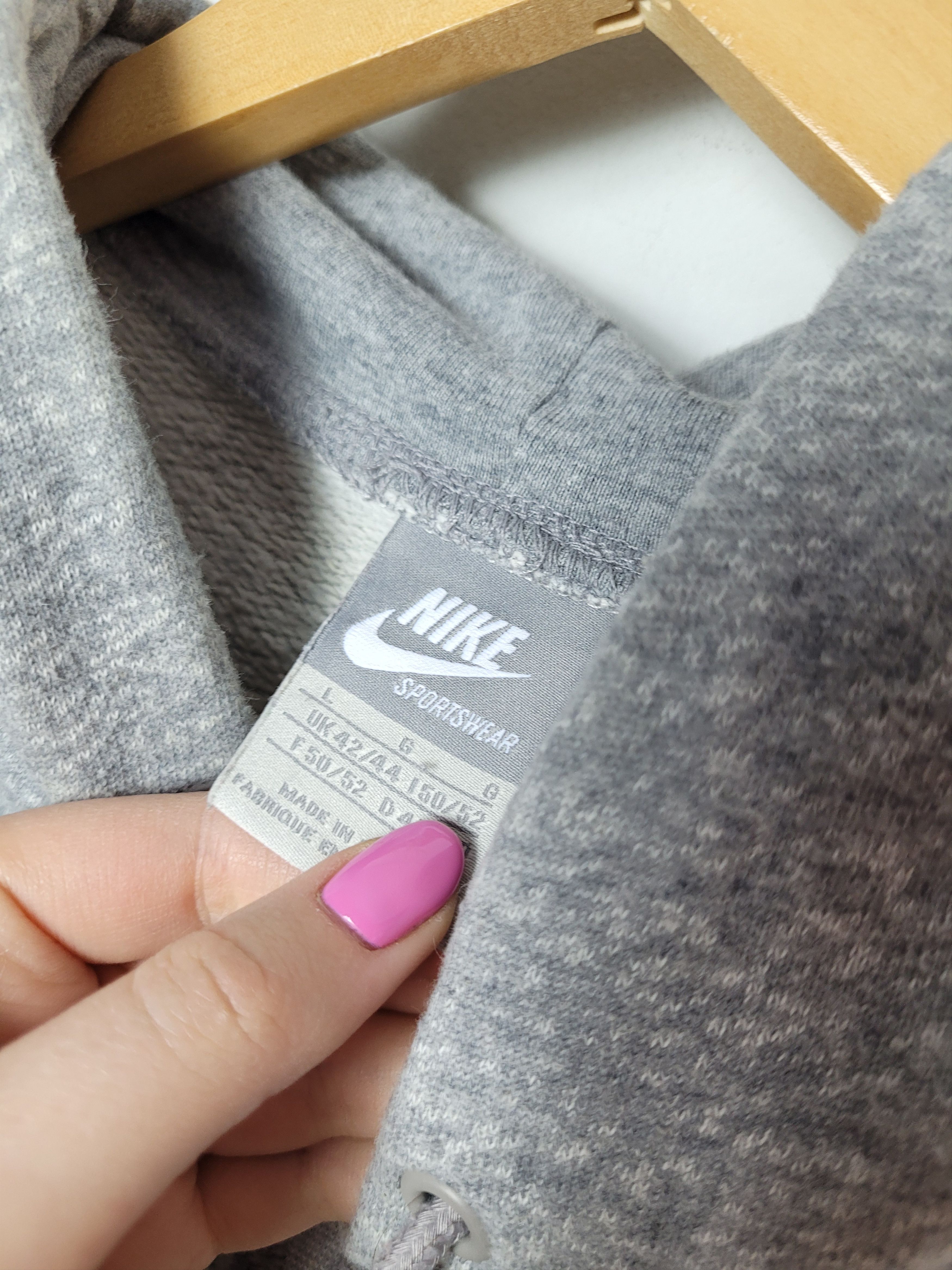 Nike × Vintage Nike vintage y2k hoodie Size US L / EU 52-54 / 3 - 6 Thumbnail