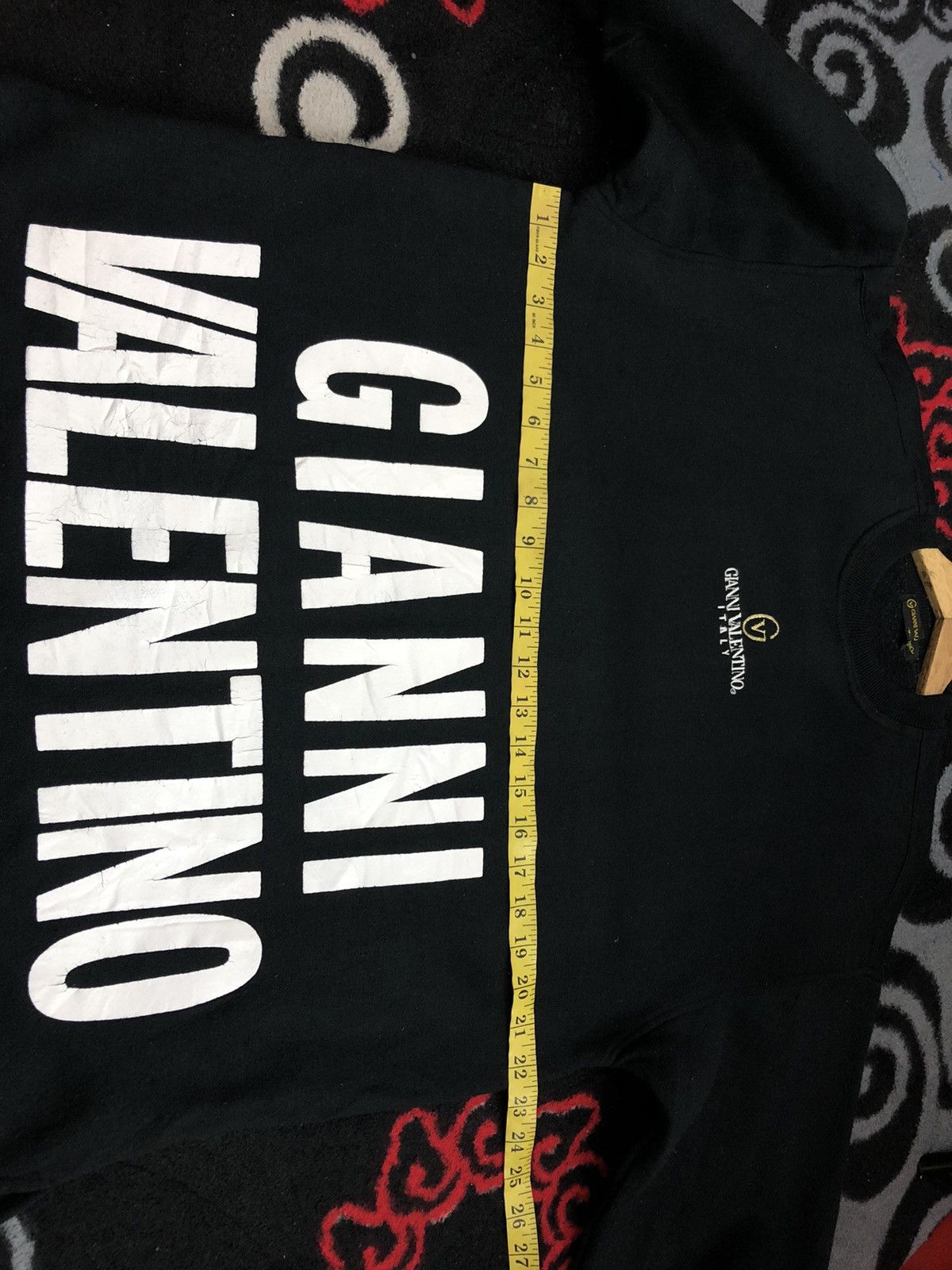 Valentino Gianni Valentino Big Logo Sweatshirt Size US M / EU 48-50 / 2 - 10 Thumbnail