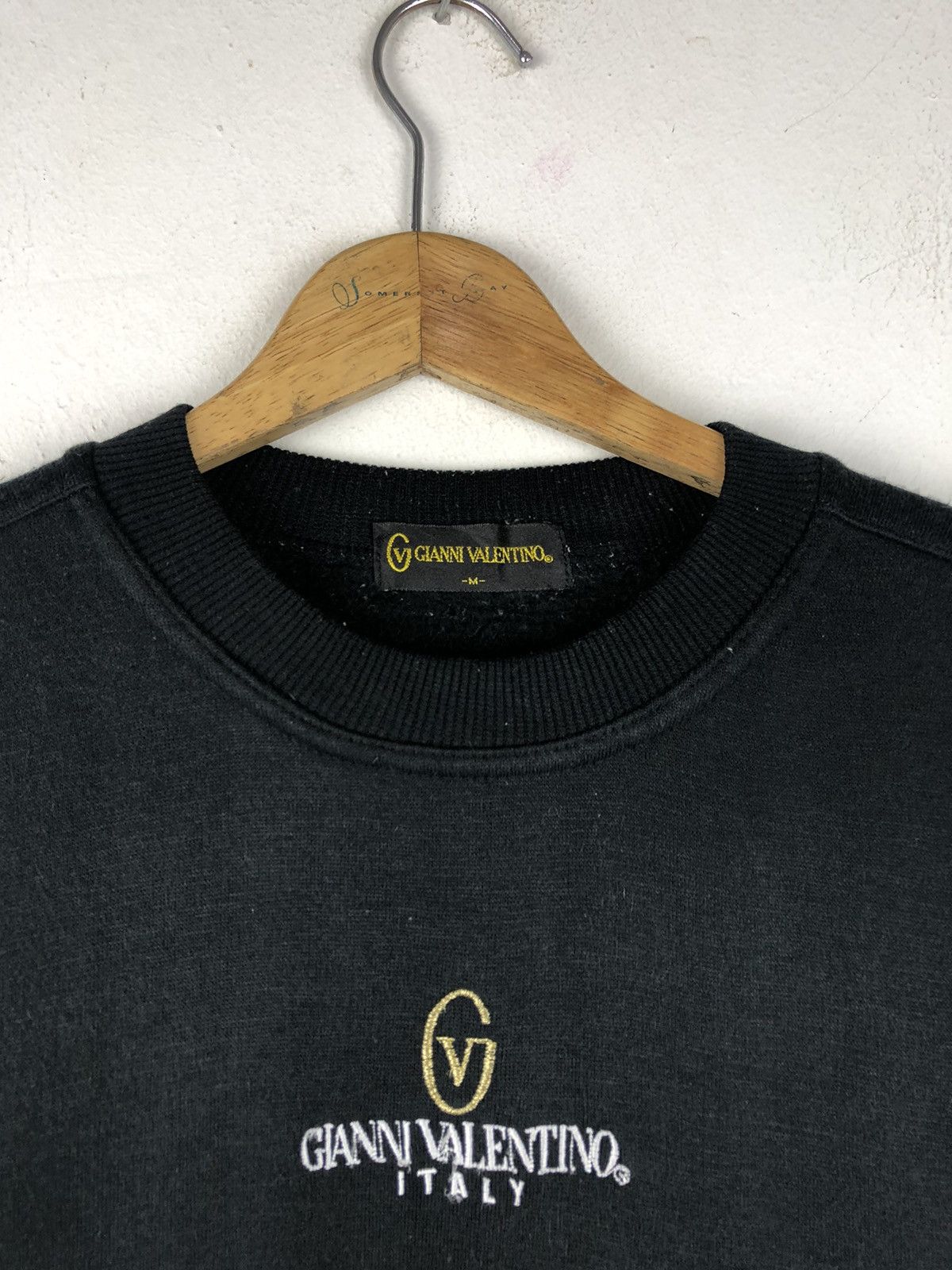 Valentino Gianni Valentino Big Logo Sweatshirt Size US M / EU 48-50 / 2 - 3 Thumbnail
