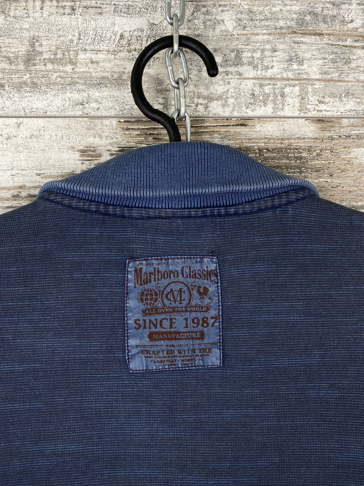 Marlboro Classics × Vintage Mens Vintage Marlboro Classics Sweatshirt zip 1/4 y2k rare Size US M / EU 48-50 / 2 - 13 Thumbnail