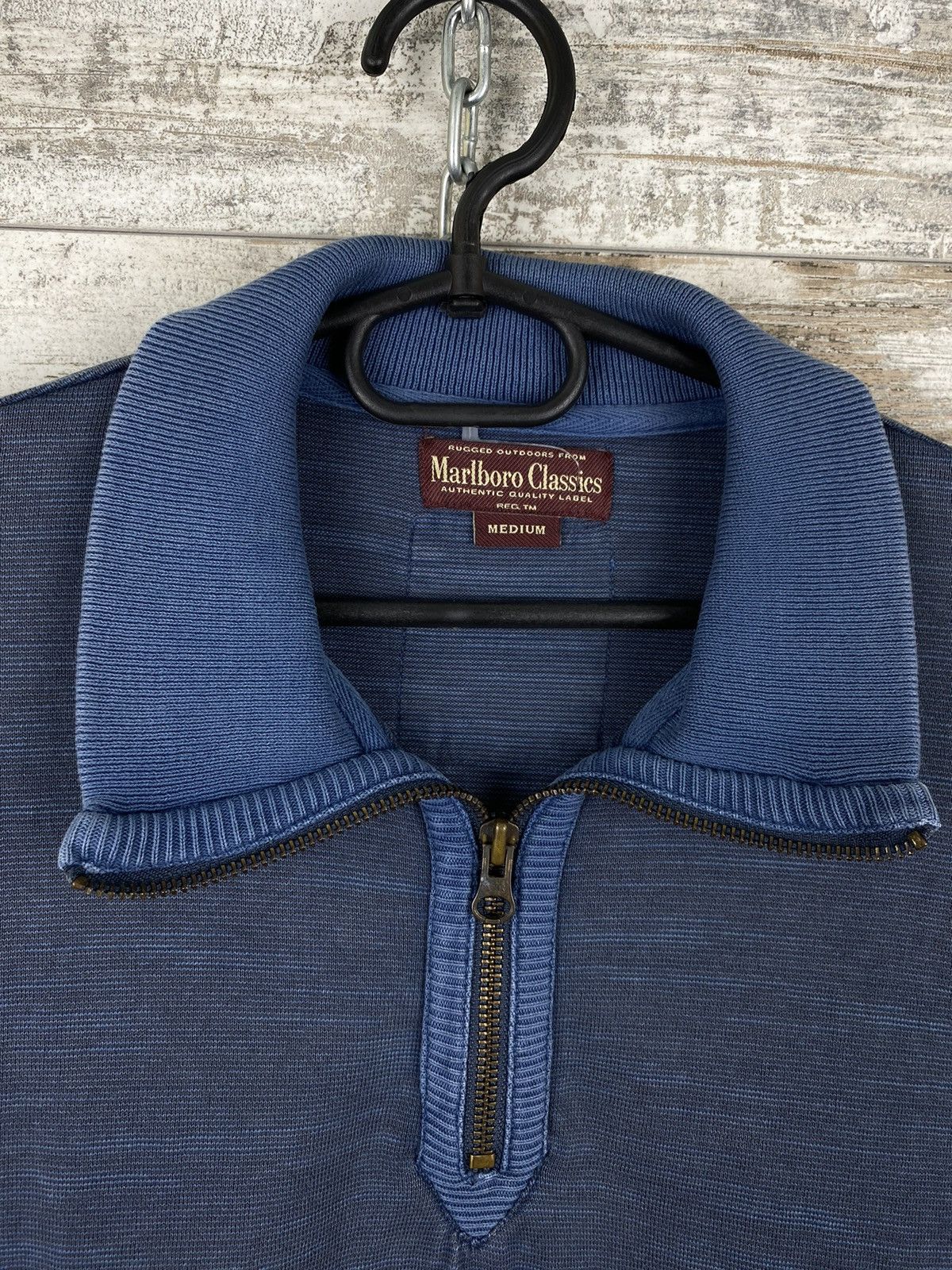 Marlboro Classics × Vintage Mens Vintage Marlboro Classics Sweatshirt zip 1/4 y2k rare Size US M / EU 48-50 / 2 - 4 Thumbnail