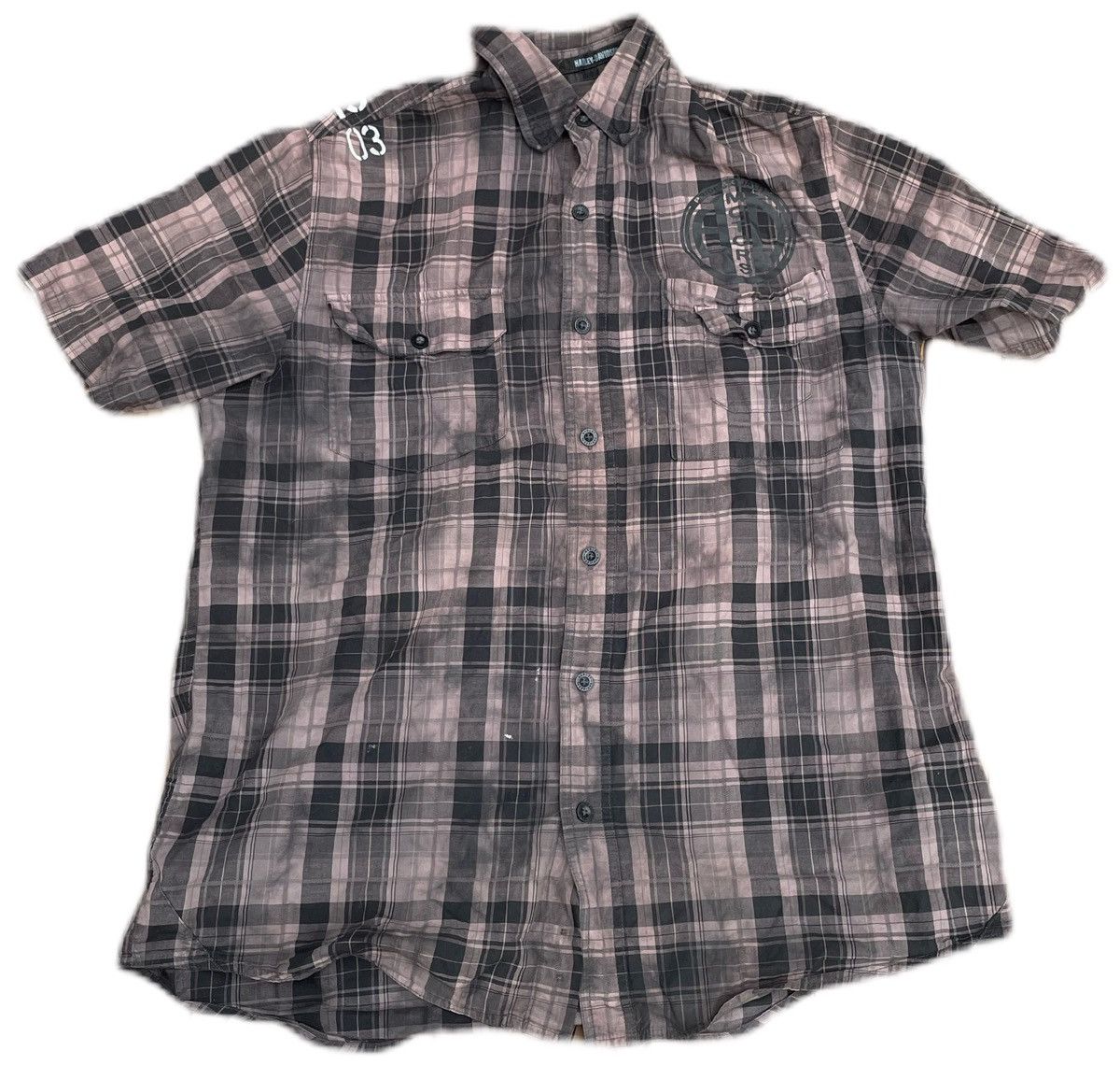 Harley Davidson button up