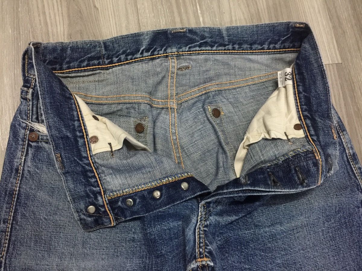 Warehouse Blue & Gray by WAREHOUSE Selvedge Jeans Size US 32 / EU 48 - 8 Thumbnail