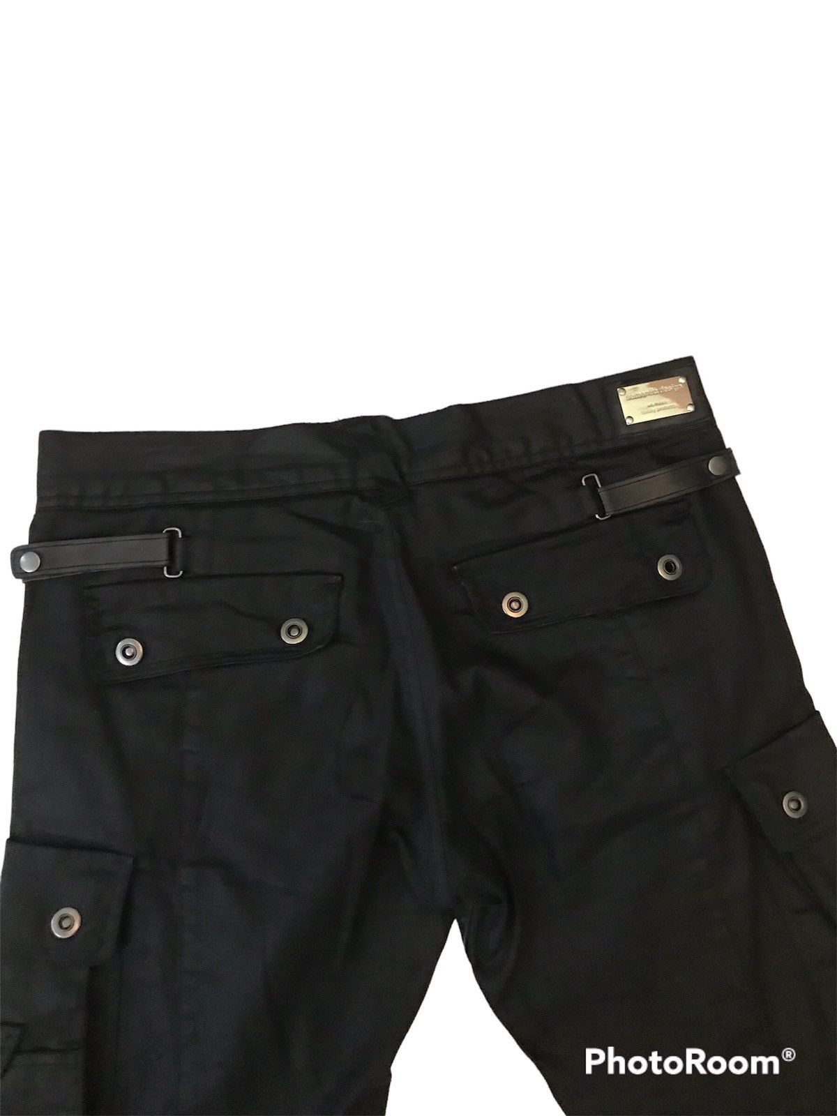 semanticdesign waxed material bondage cargo pant semantic design bootcut Size US 34 / EU 50 - 6 Thumbnail