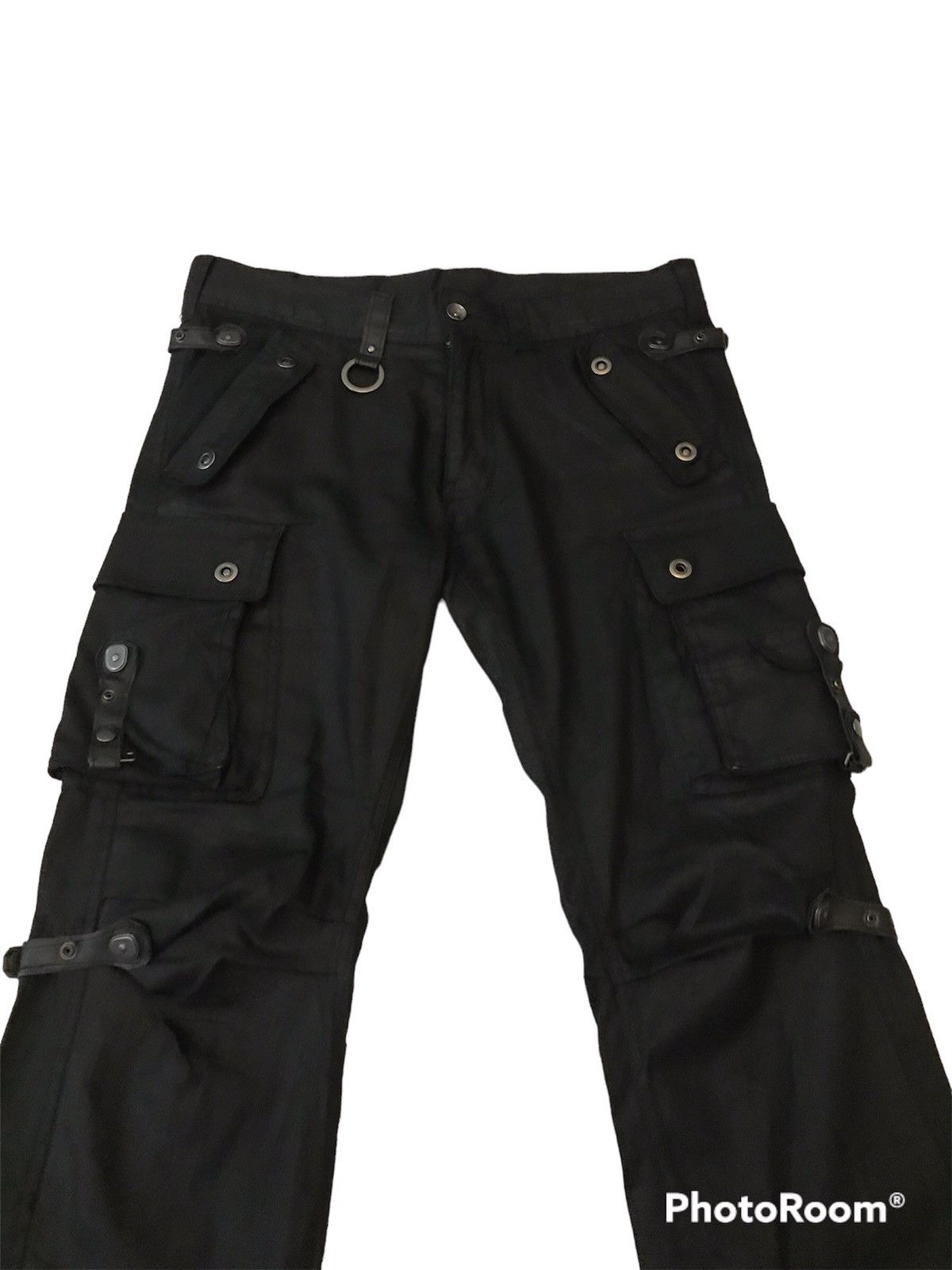 semanticdesign waxed material bondage cargo pant semantic design bootcut Size US 34 / EU 50 - 2 Thumbnail